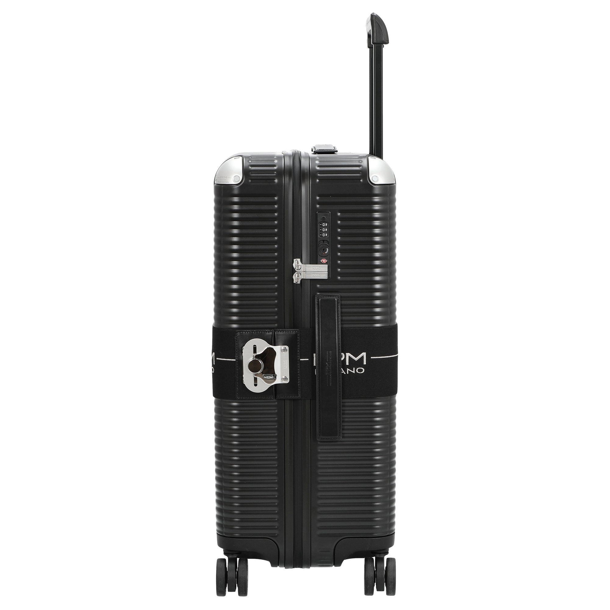FPM Koffer Milano Bank Zip Deluxe Spinner 68 - 4-Rollen-Trolley M 68 cm (eclipse, 4 Rollen Rollen