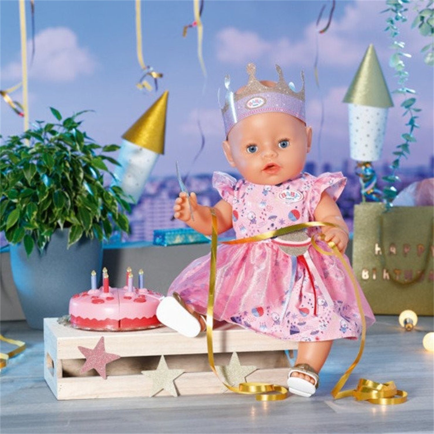 Zapf Creation® Puppenkleidung 830789 BABY born Deluxe Happy Birthday Set 43 günstig online kaufen