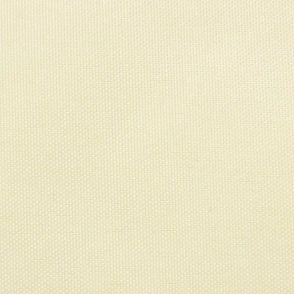 vidaXL Sonnensegel 25 x 3 m Sonnensegel Oxford-Gewebe Rechteckig 2,5x3 m Cremeweiß Bescha