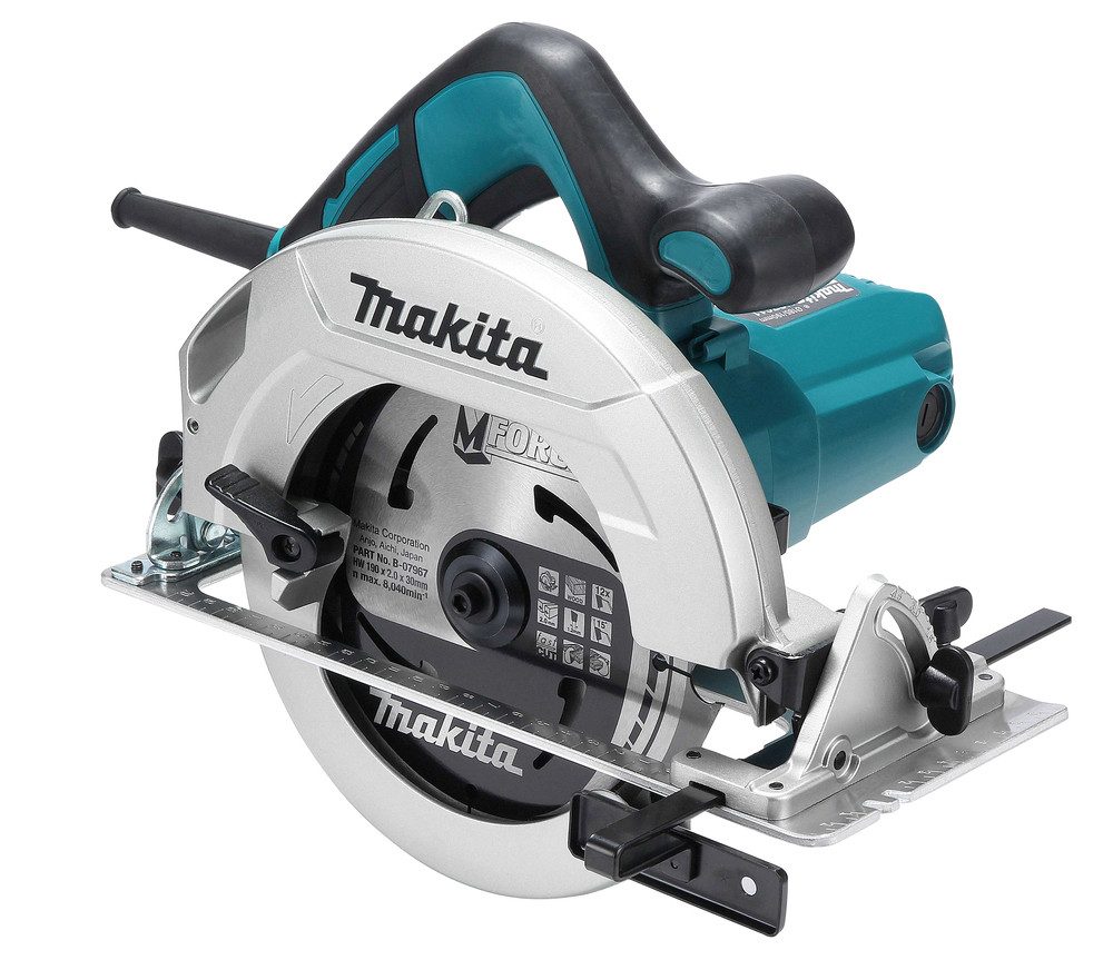 Makita Handkreissäge »HS7611« 1.600 W, 65 mm, 5.500 min- ¹, Leistungsfähige Handkreissäge für den professionellen Einsatz