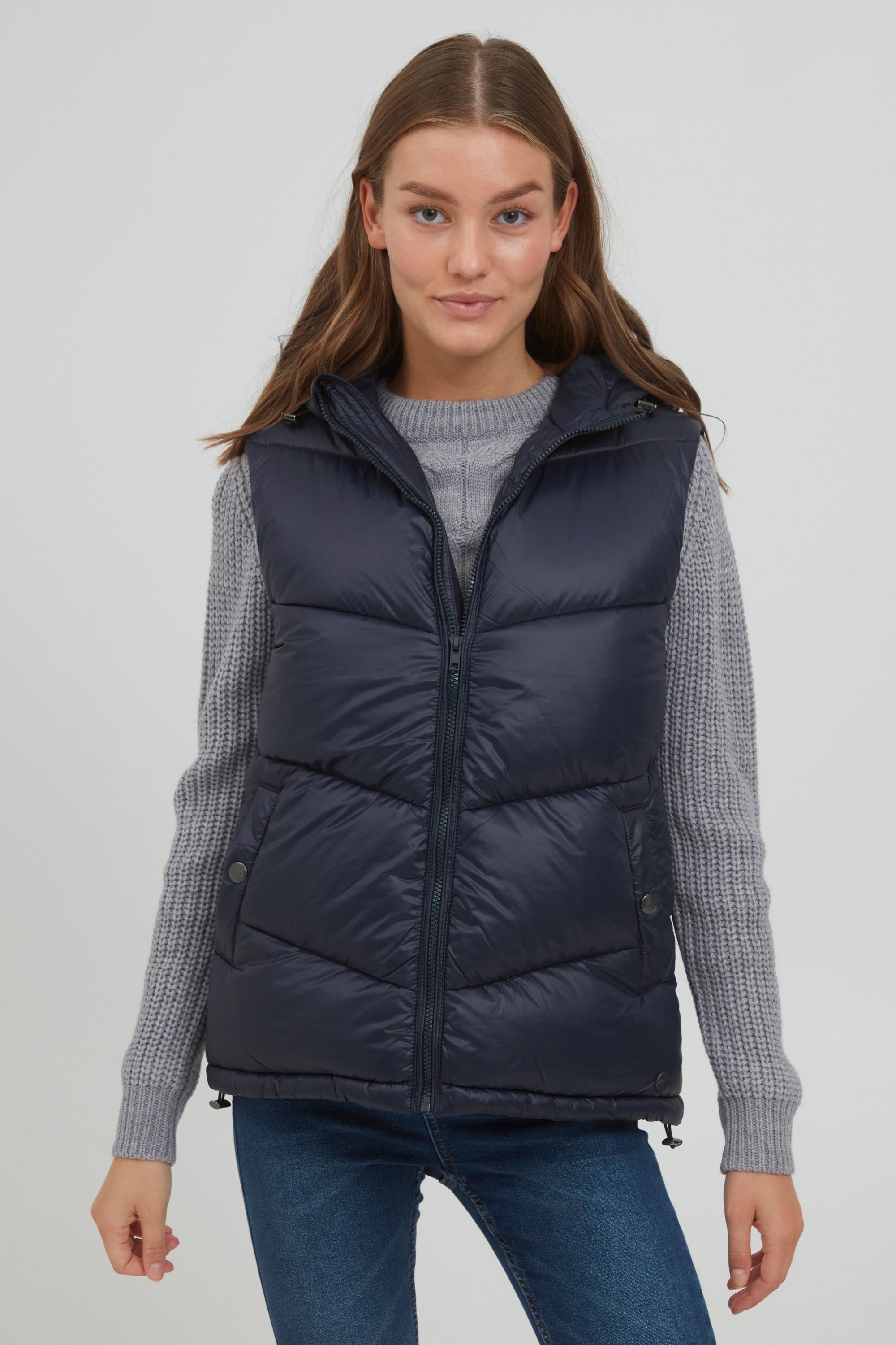 OXMO Steppweste OXTabita Steppweste mit Kapuze günstig online kaufen