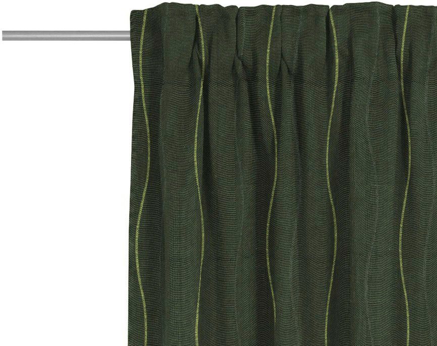 blickdicht, Multifunktionsband Jacquard (1 St), Wirth, Vorhang grün Sepino,