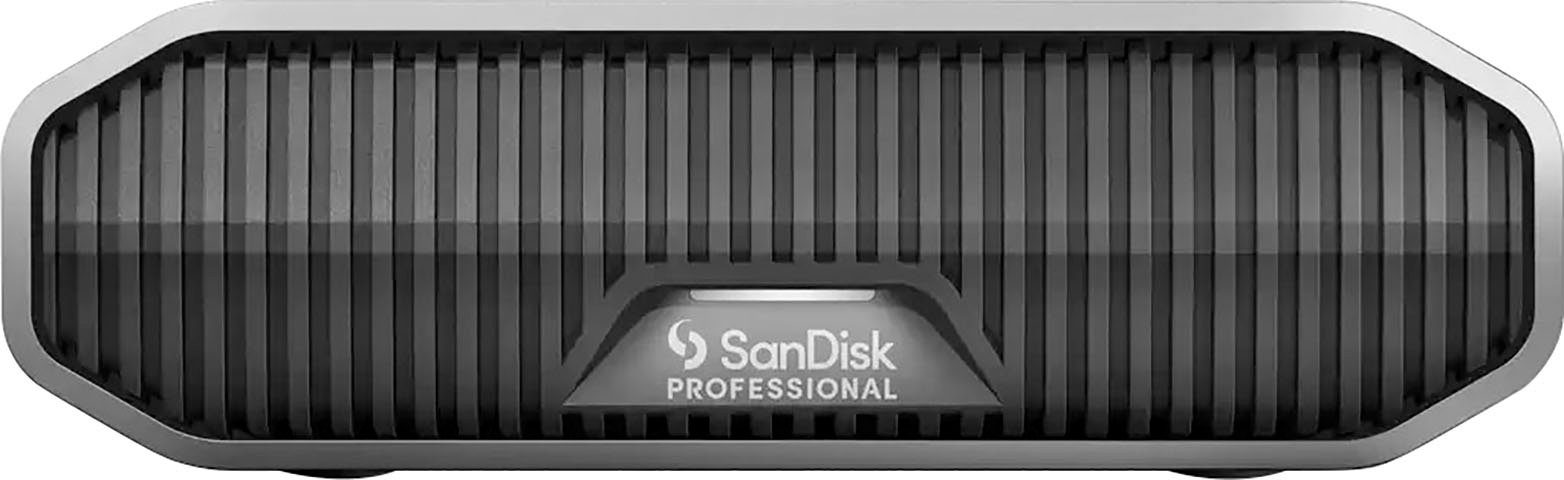 SanDisk Professional G-DRIVE externe HDD-Festplatte (12 TB) 3,5" 250 MB/S Lesegeschwindigkeit, 250 MB/S Schreibgeschwindigkeit