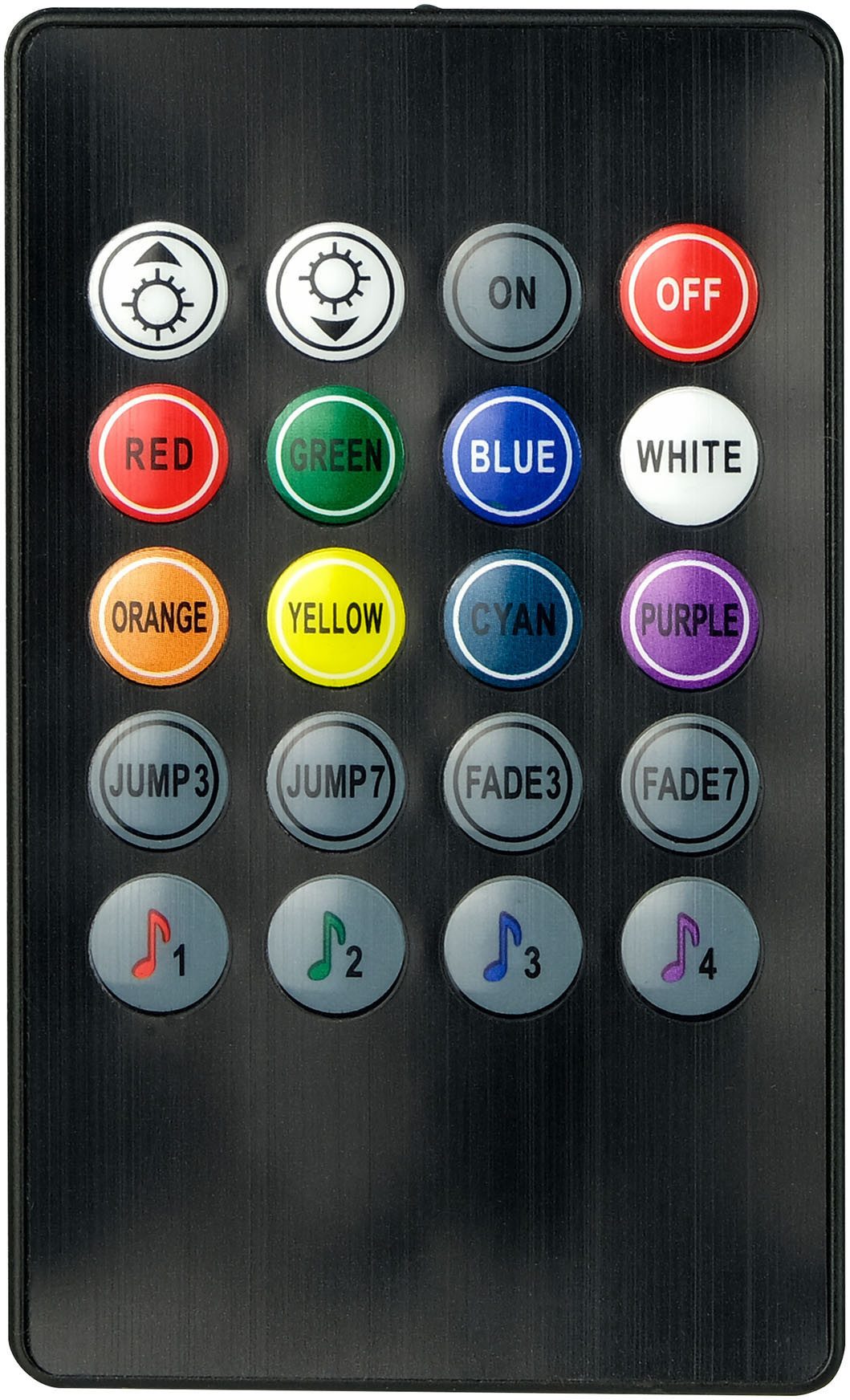 EUFAB LED Lichtleiste LED Innenraumbeleuchtung 12V, Farbwechsel, Fernbedienung, Infrarot inkl., RGB, LED fest integriert, RGB – Bild 4 von 5