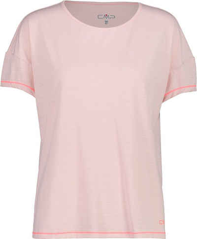 CMP Funktionsshirt Freizeitshirt Tanktop rosa Dryfunction Stretch lang 