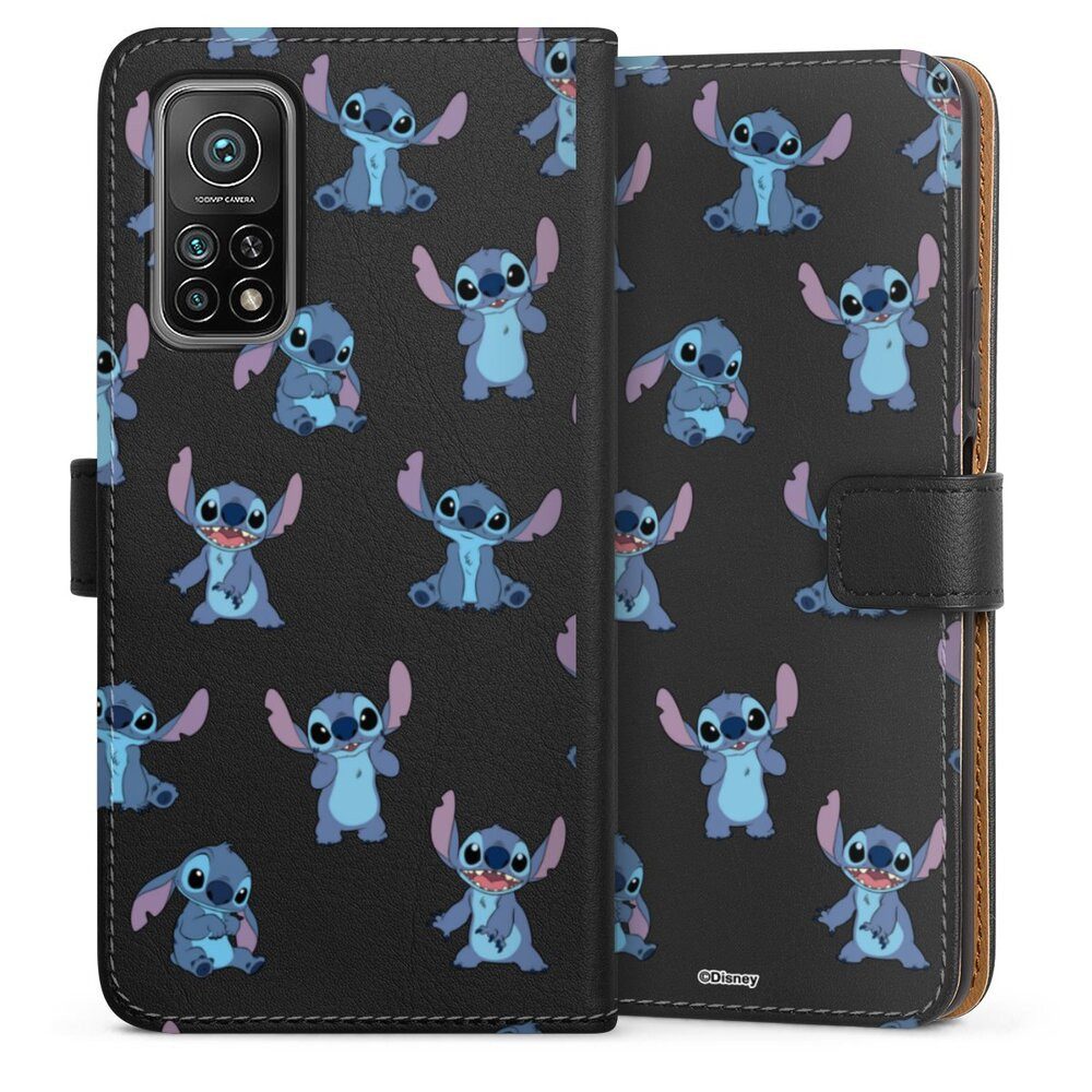 DeinDesign Handyhülle Lilo & Stitch Offizielles Lizenzprodukt Disney, Xiaomi Mi 10T Pro 5G Hülle Flip Case Klapphülle Handytasche Leder