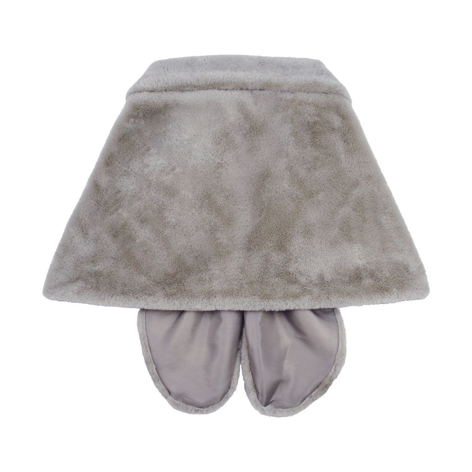 nsihing Modeschal Damen Elegant Braut Hochzeit Kunstpelz Schal Wrap Braut Pelz Schal, (1-St), Stola Fur Wraps und Tücher für Frauen – Bild 3 von 5