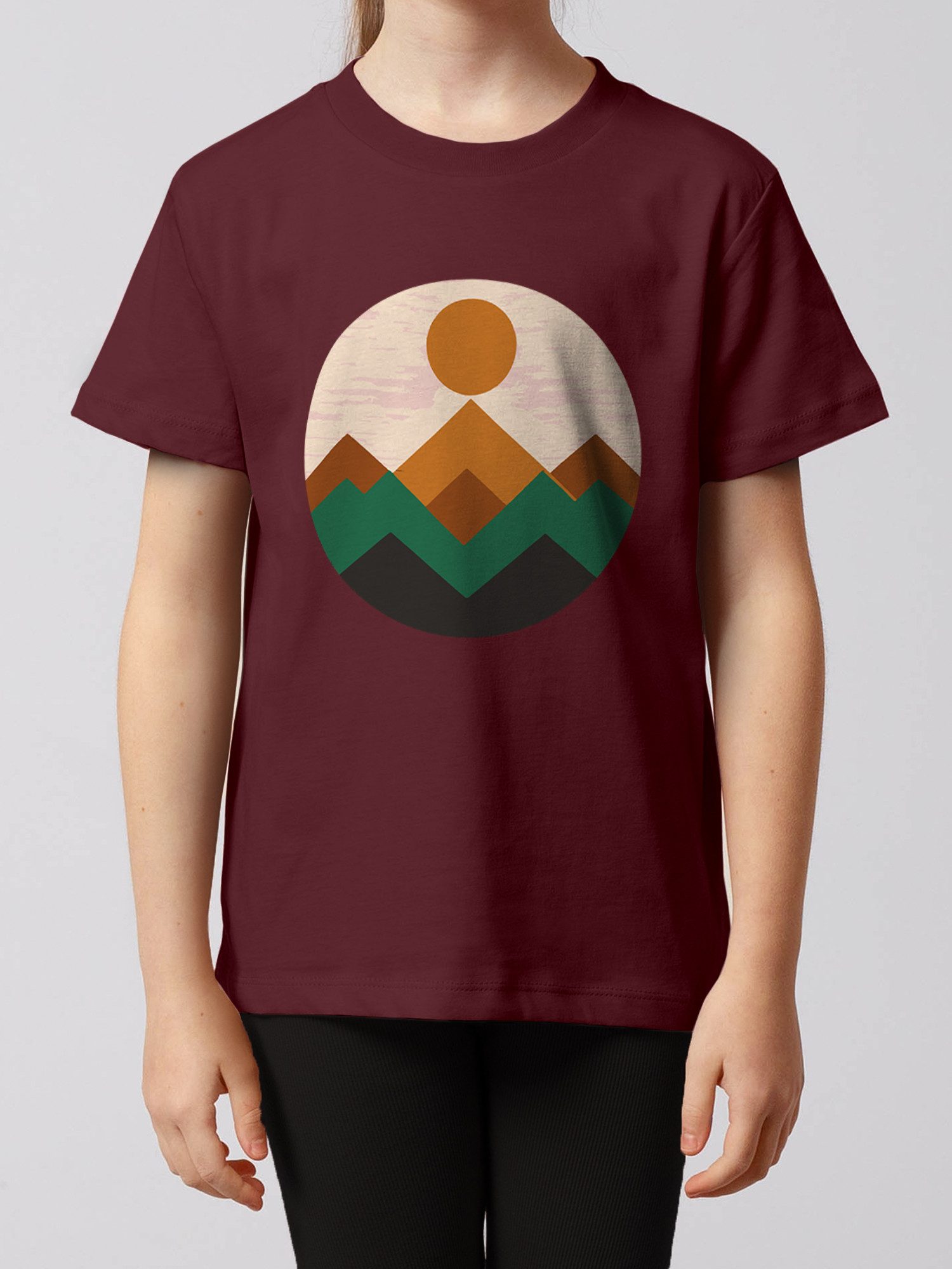 T-Shirt Geometric Landscape 2