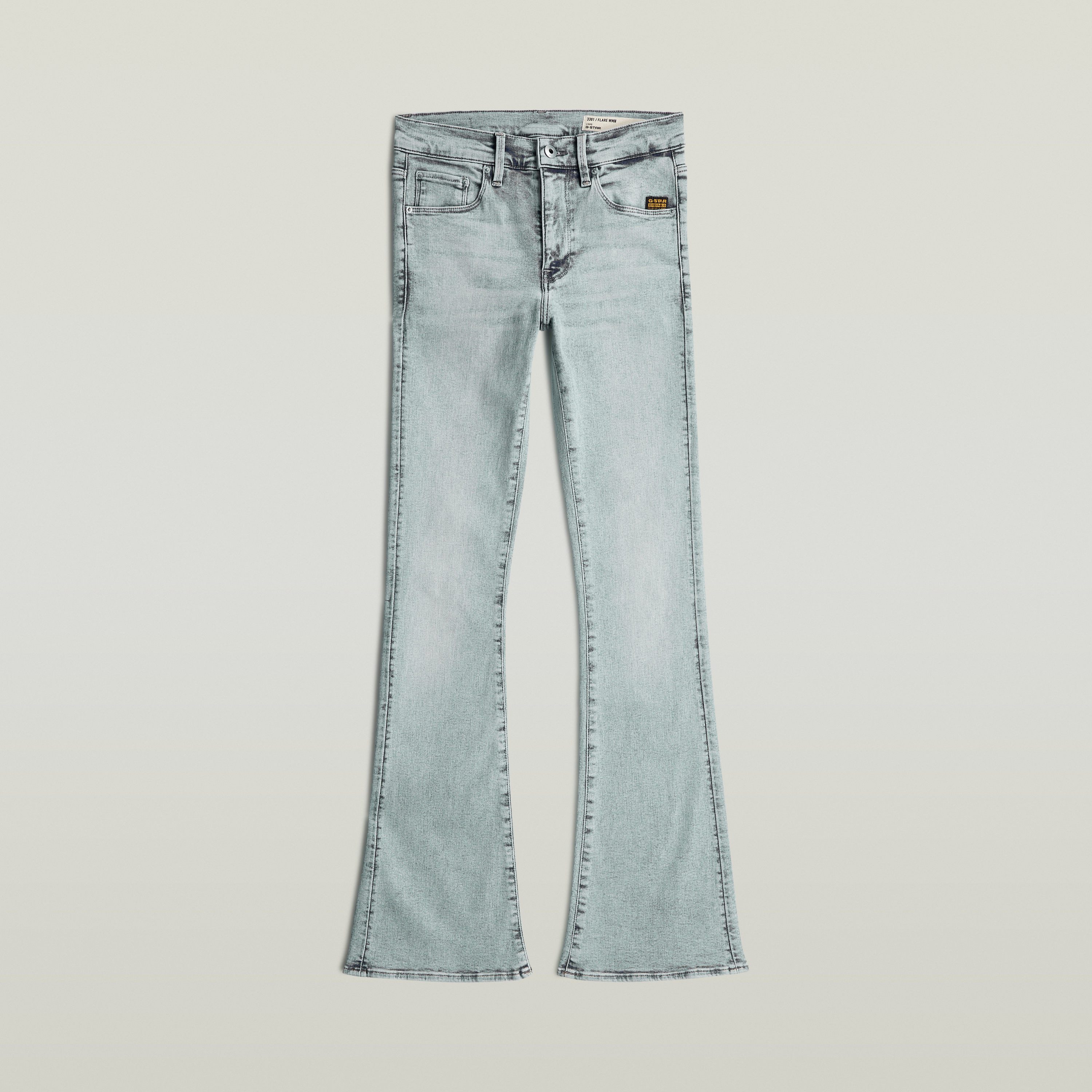 G-STAR Bootcut-Jeans 3301 Flare Wmn aus Stretch-Denim – Bild 5 von 5