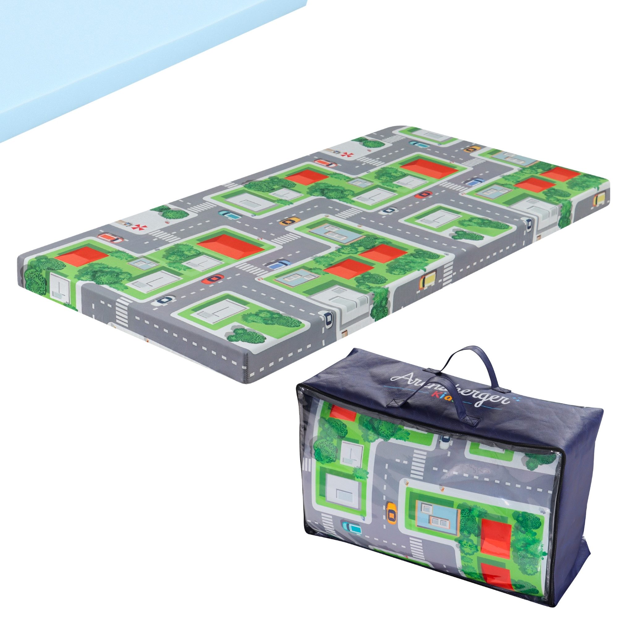 Babymatratze Kinderreisebett Matratze 60x120 cm – faltbare Baby- & Kinderma günstig online kaufen