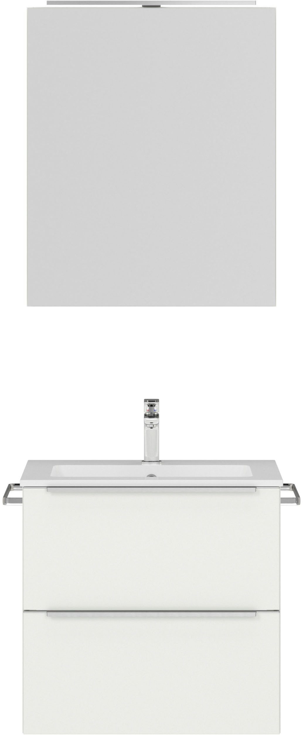 nobilia® Badmöbel-Set Levere, (2-St., vormontiert, mit günstig online kaufen