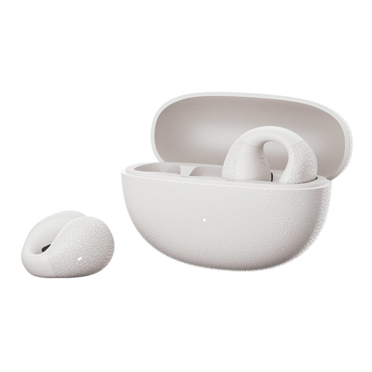 QCY CT01 Bluetooth-Kopfhörer (Sprachassistenten kompatibel, Bluetooth, Offenes OWS Clip-On-Design mit ENC für klare Gespräche)