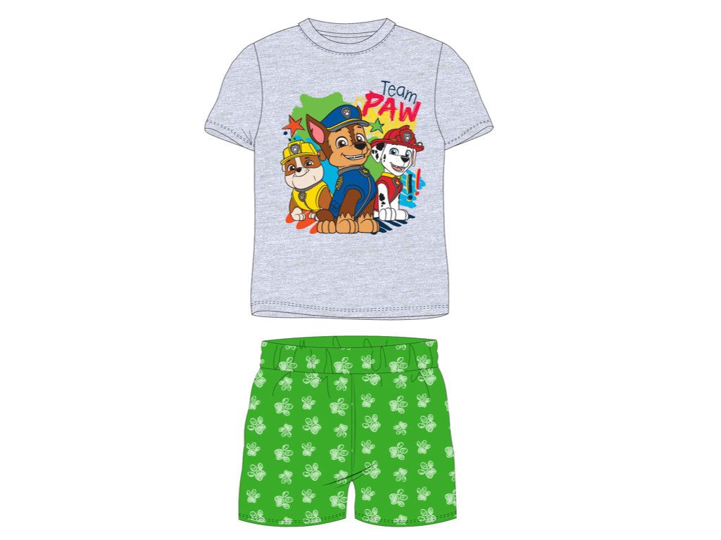 Shorty kurzer Schlafanzug Pyjama Paw Patrol
