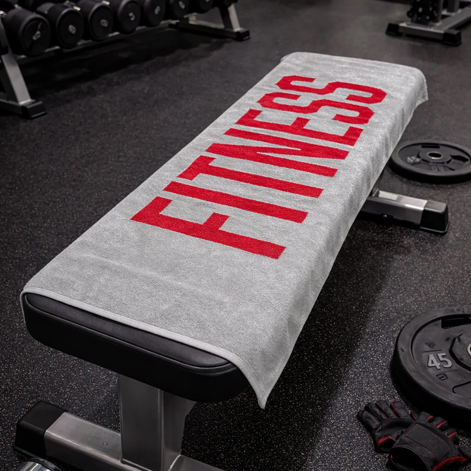 Cawö Handtuch Cawö Fitness & Gym Handtuch 6289 Farbe 72 red Fitness 50x130, Walkfrottier, 100% Baumwolle