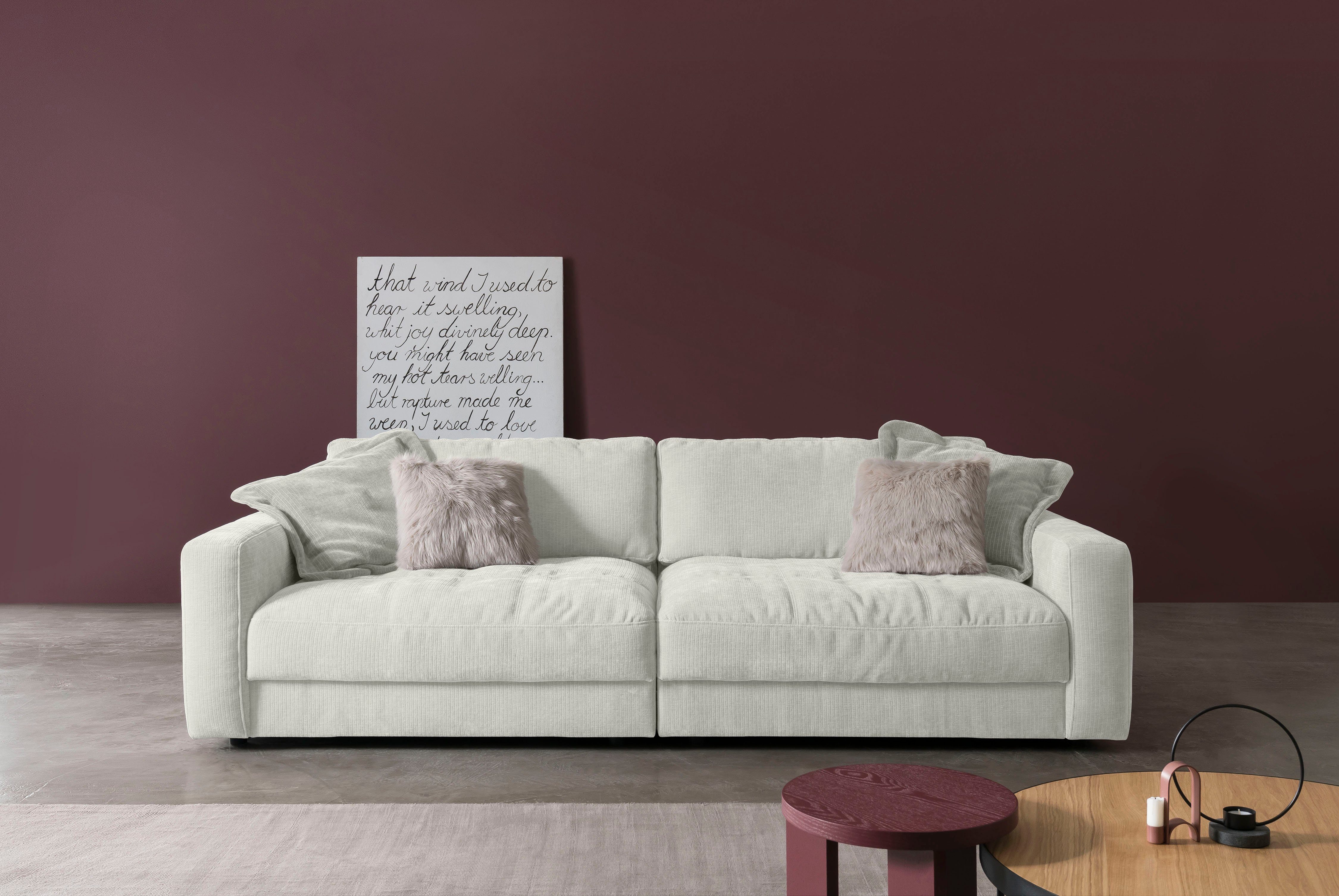 BETYPE Big-Sofa Be Comfy, legerer Sitzkomfort, günstig online kaufen