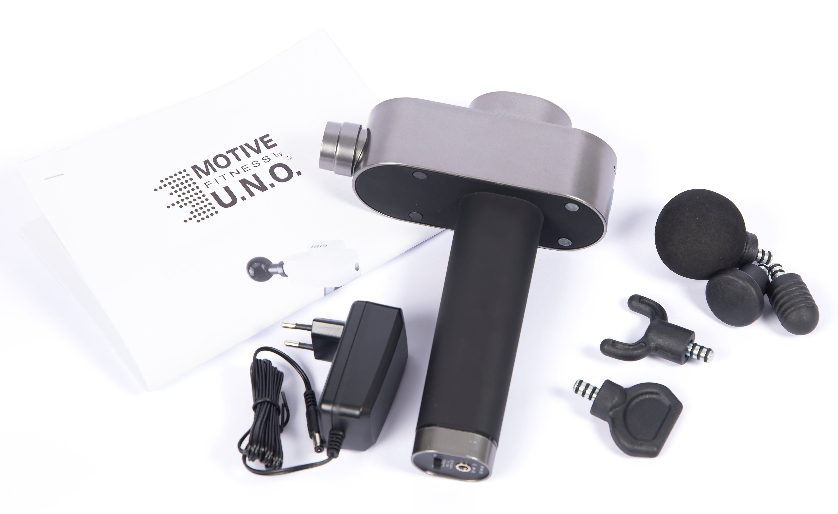 MOTIVE FITNESS by U.N.O. Massagepistole Muscle-Relax Gun PRO