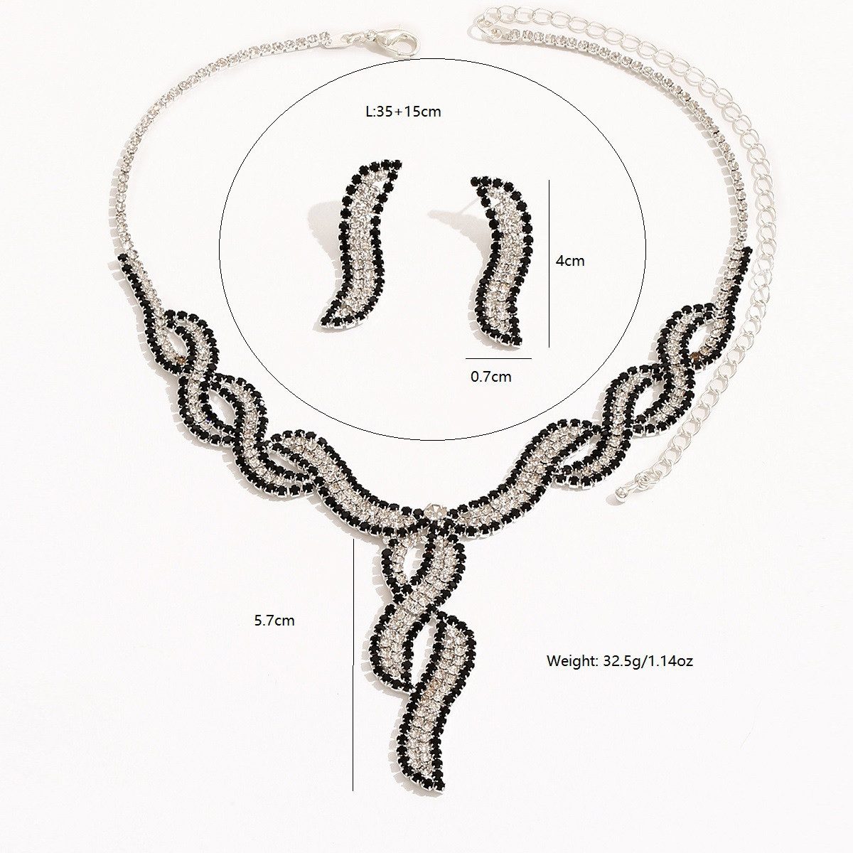 ZEUOPQ Schmuckset Brautschmuck Choker-Set Damen-Schmuck-Set, Hochzeit günstig online kaufen