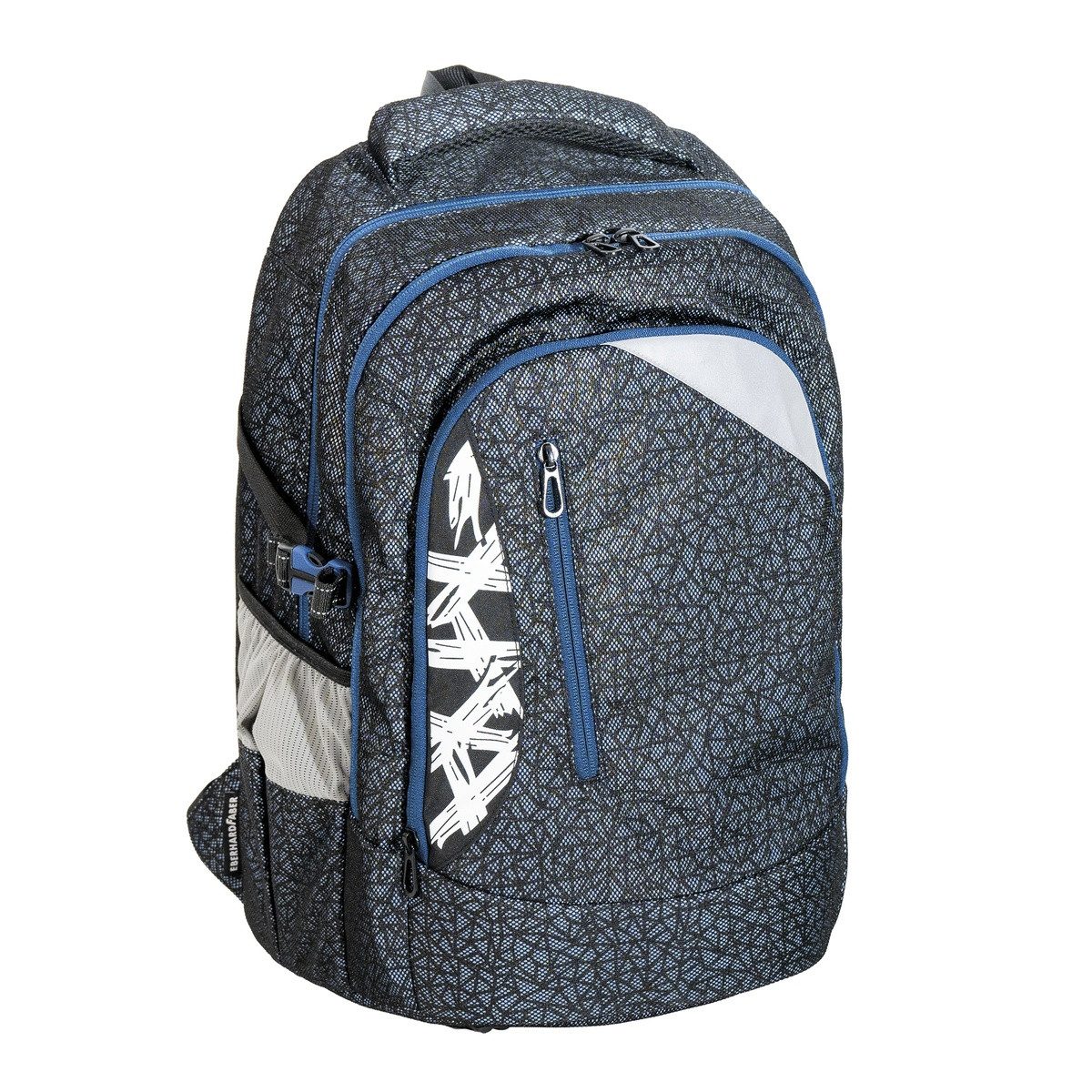 Eberhard Faber Schulrucksack EBERHARD FABER Schulrucksack X-Style Pro mash dark blue
