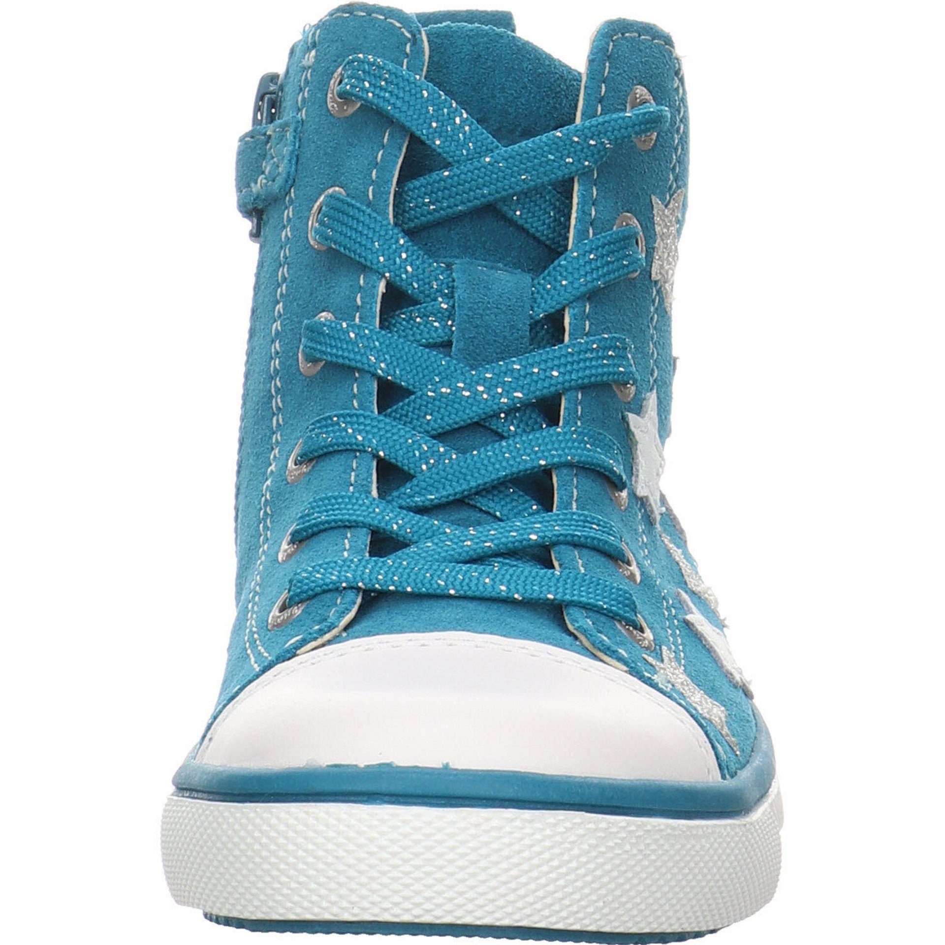 Stiefel Stiefelette Schuhe Veloursleder Lurchi Mädchen DEEP OCEAN Sneaker Starlet