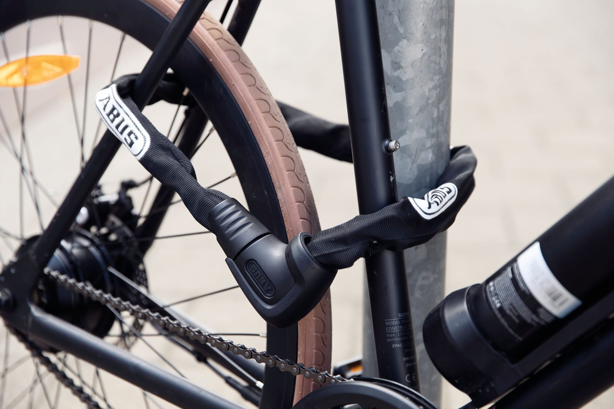 ABUS Kettenschloss Steel-O-Chain 9809K – Bild 3 von 5