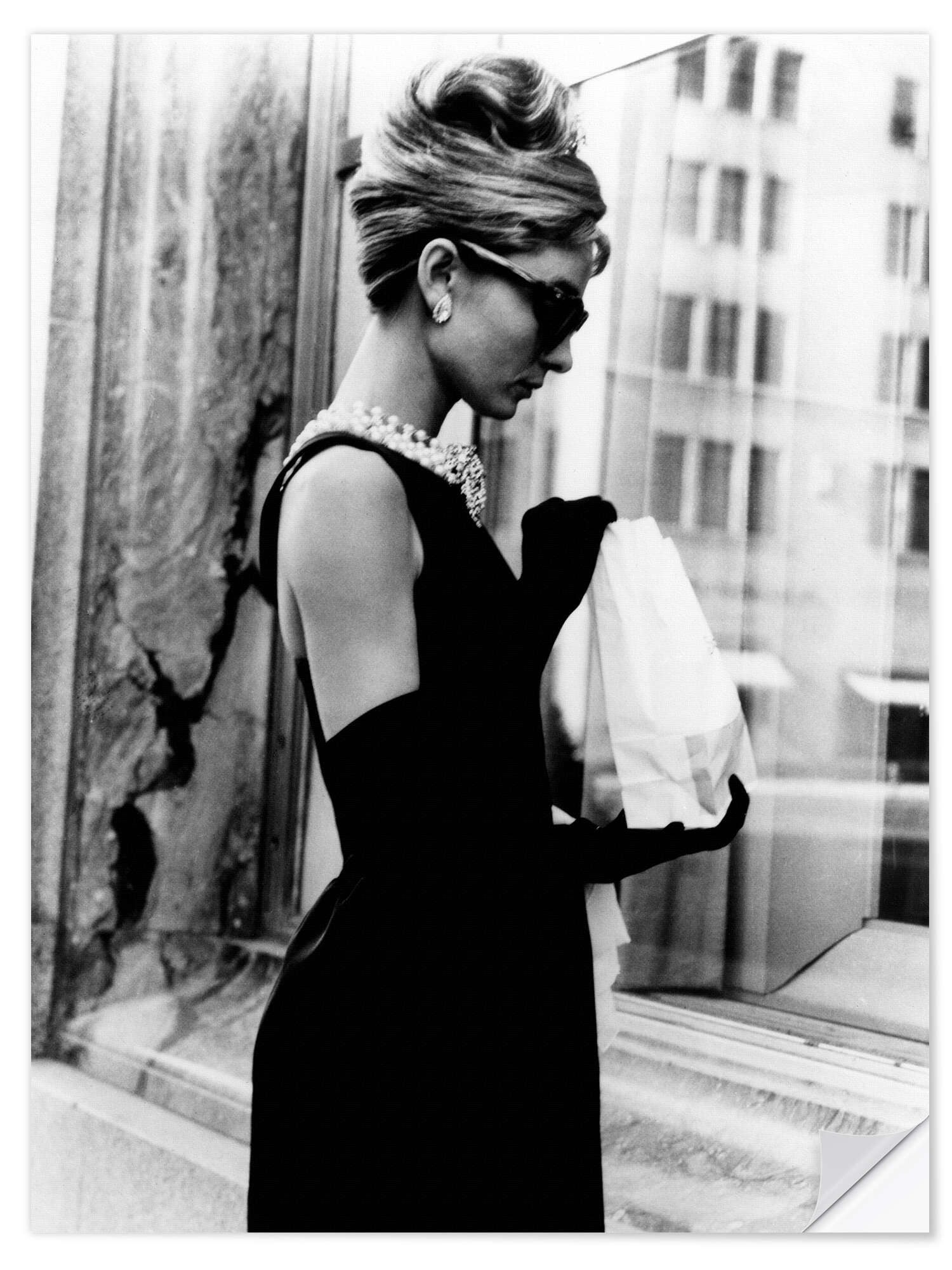 Posterlounge Wandfolie Everett Collection, Audrey Hepburn günstig online kaufen