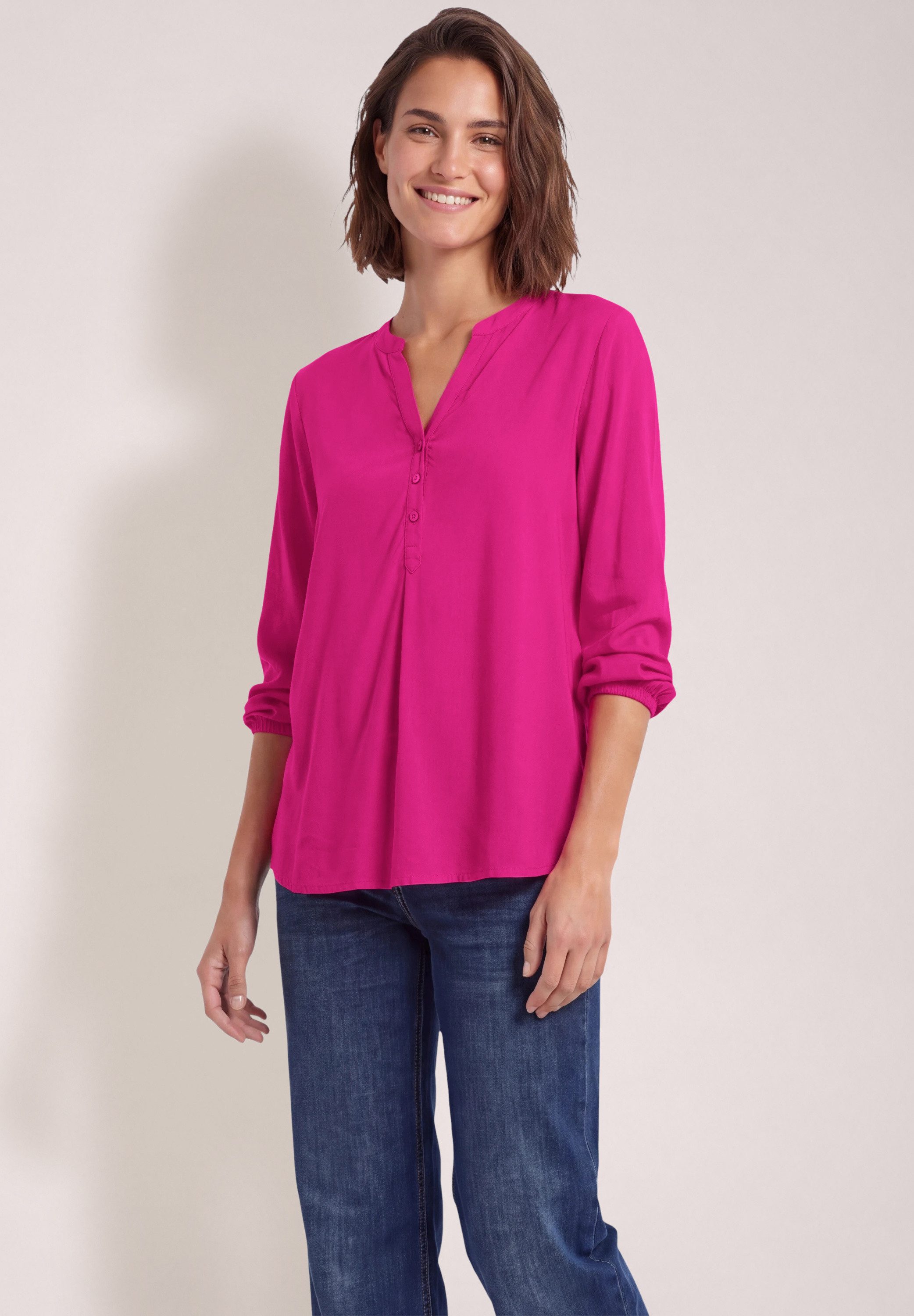 CECIL Shirtbluse aus softer Viskose