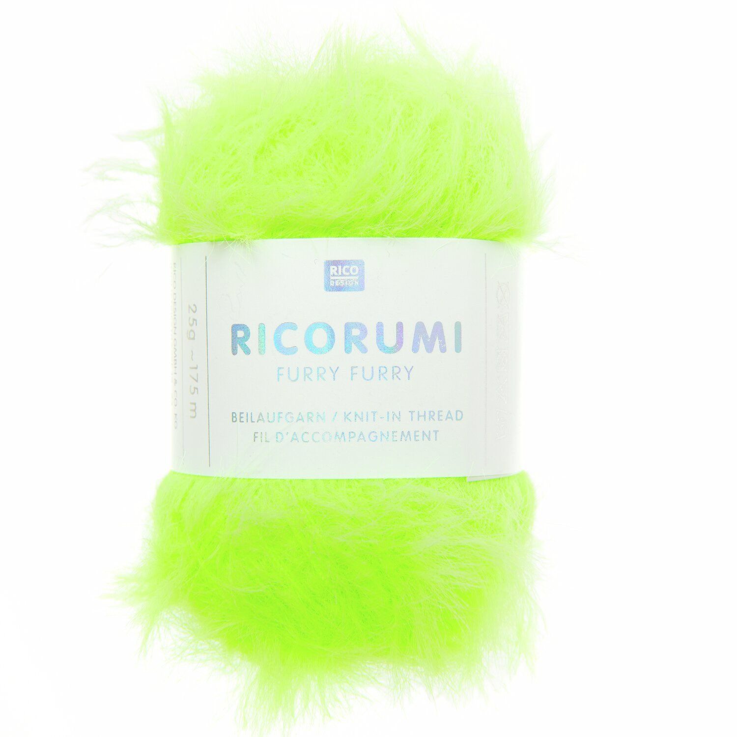 rico Ricorumi Furry Furry Häkelwolle, 175 m