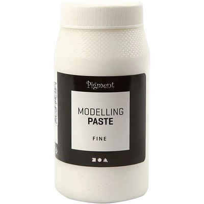 Creotime Bastelfarbe Pigment-Modellierpaste, Fein, 500 ml/ 1 Dose