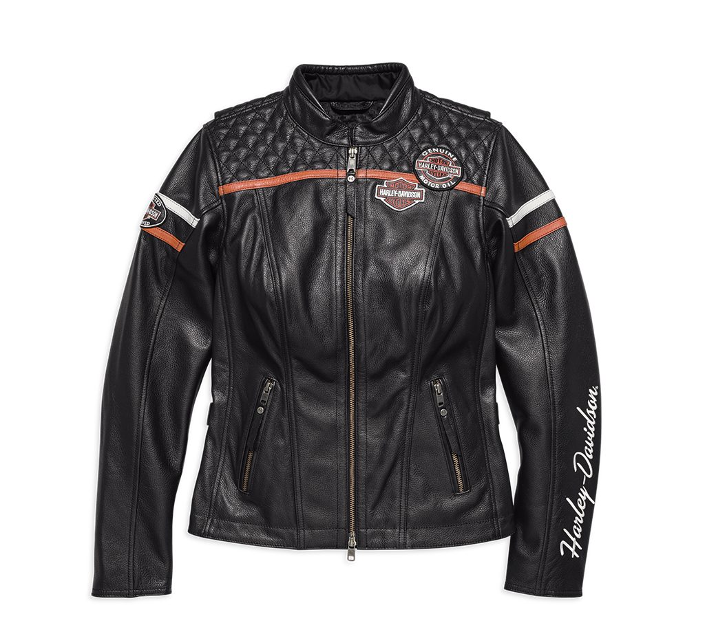 HARLEY-DAVIDSON Lederjacke Lederjacke Miss Enthusiast