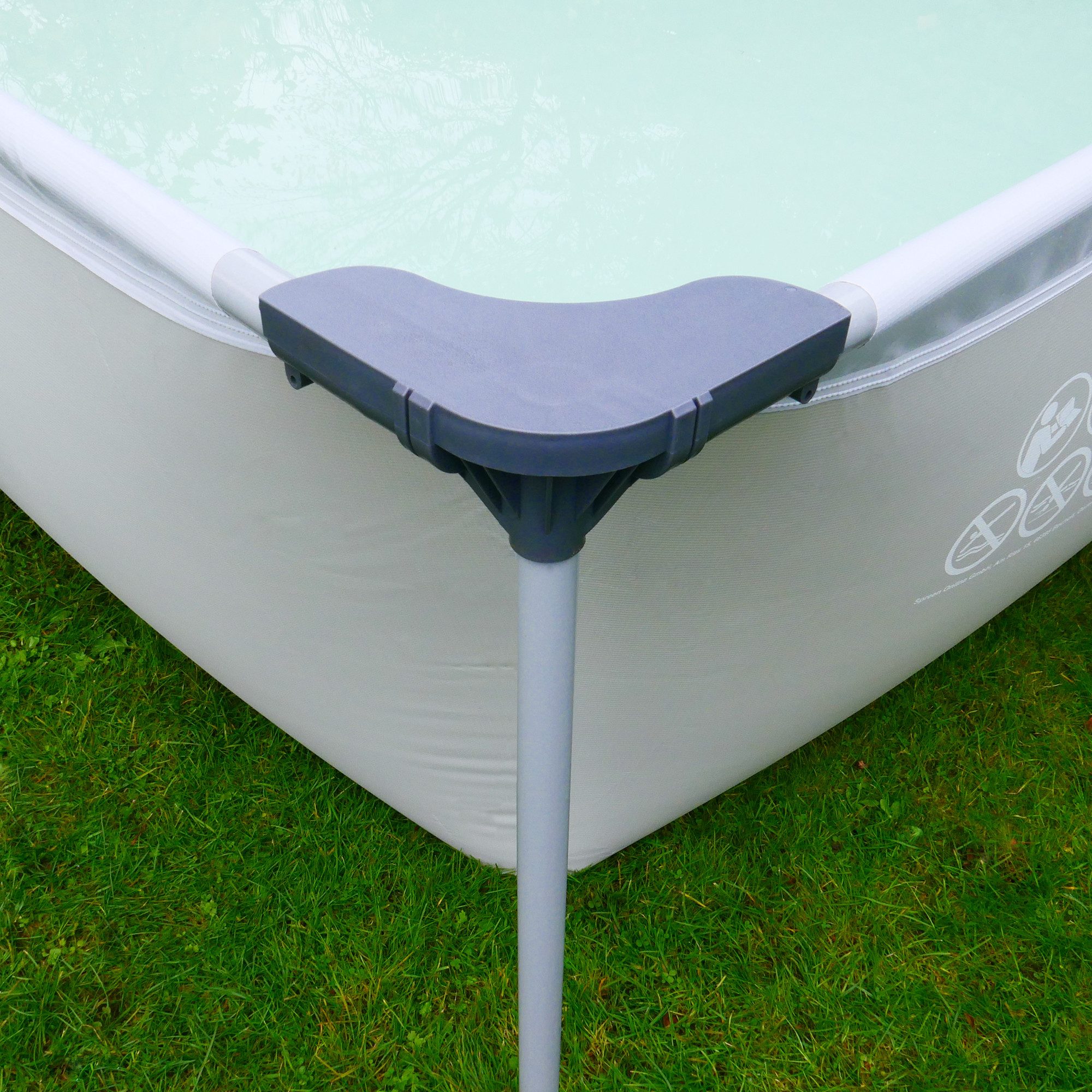yourGEAR Rechteckpool Pool 300x200x70 cm Gartenpool Planschbecken Familienpool Schwimmbecken