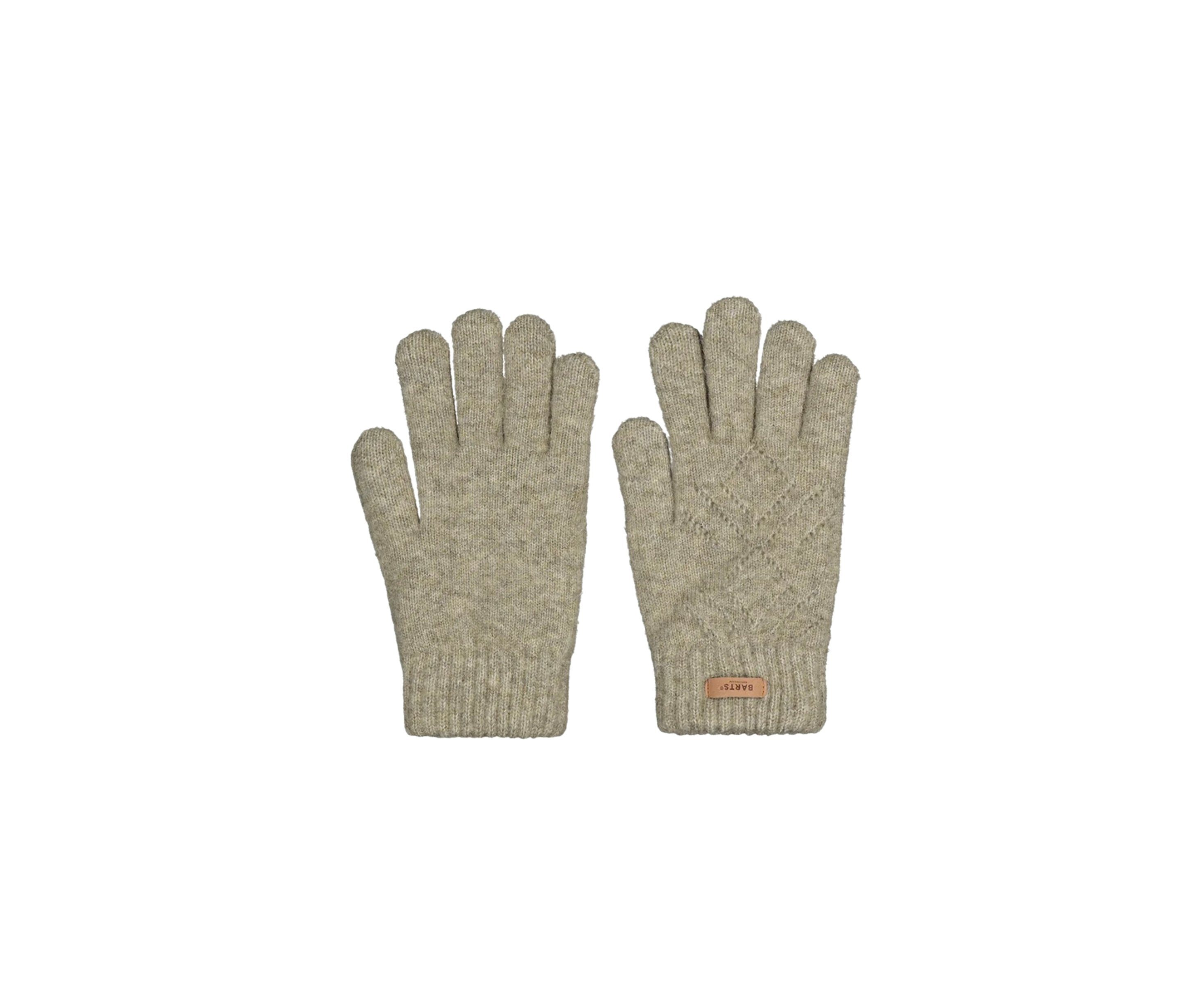 Handschuhe Strickmuster Bridgey Strickhandschuhe Fingerhandschuhe Barts Barts pistache light