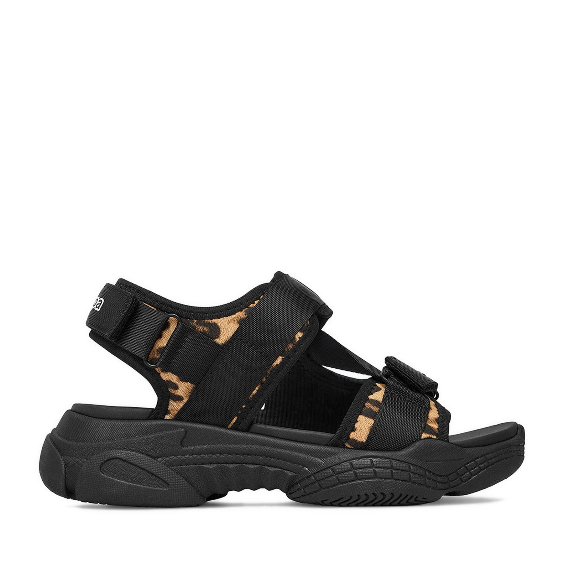 Kappa Kappa Damen Sandalen Schwarz Sandale