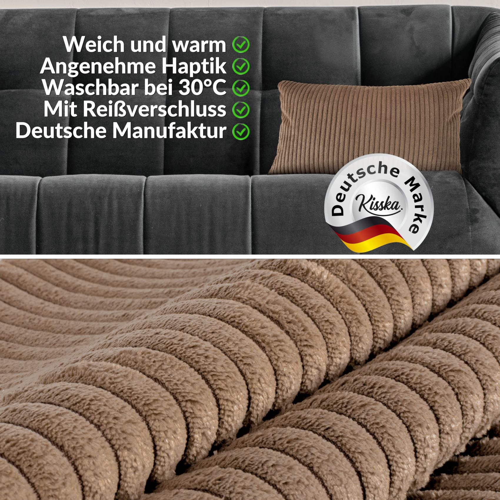 ANRO Dekokissen Kissenhülle MIT oder OHNE Füllung Kissenbezug Zierkissen, K günstig online kaufen