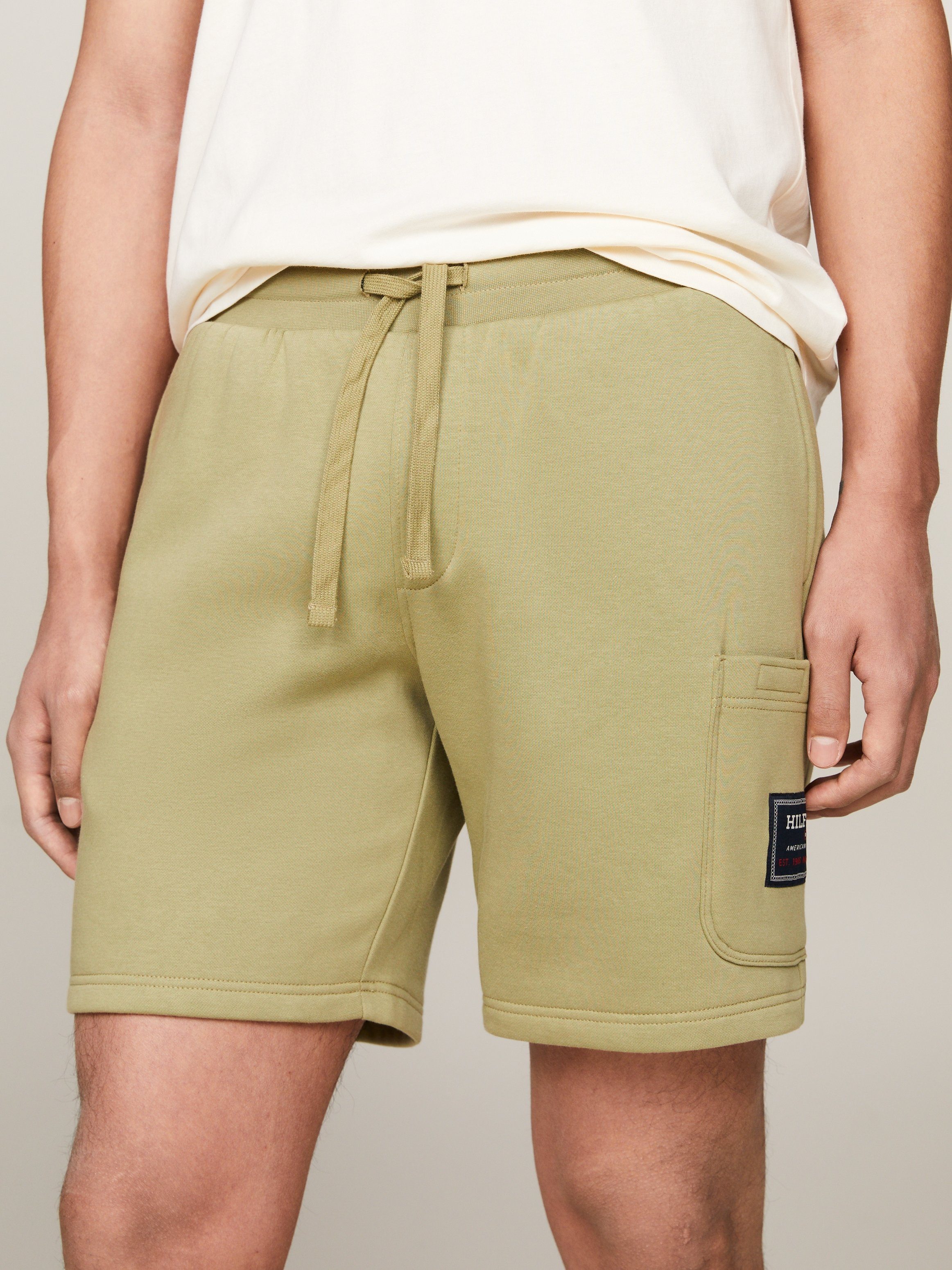 Tommy Hilfiger Sweatshorts FLAG LOGO BADGE günstig online kaufen