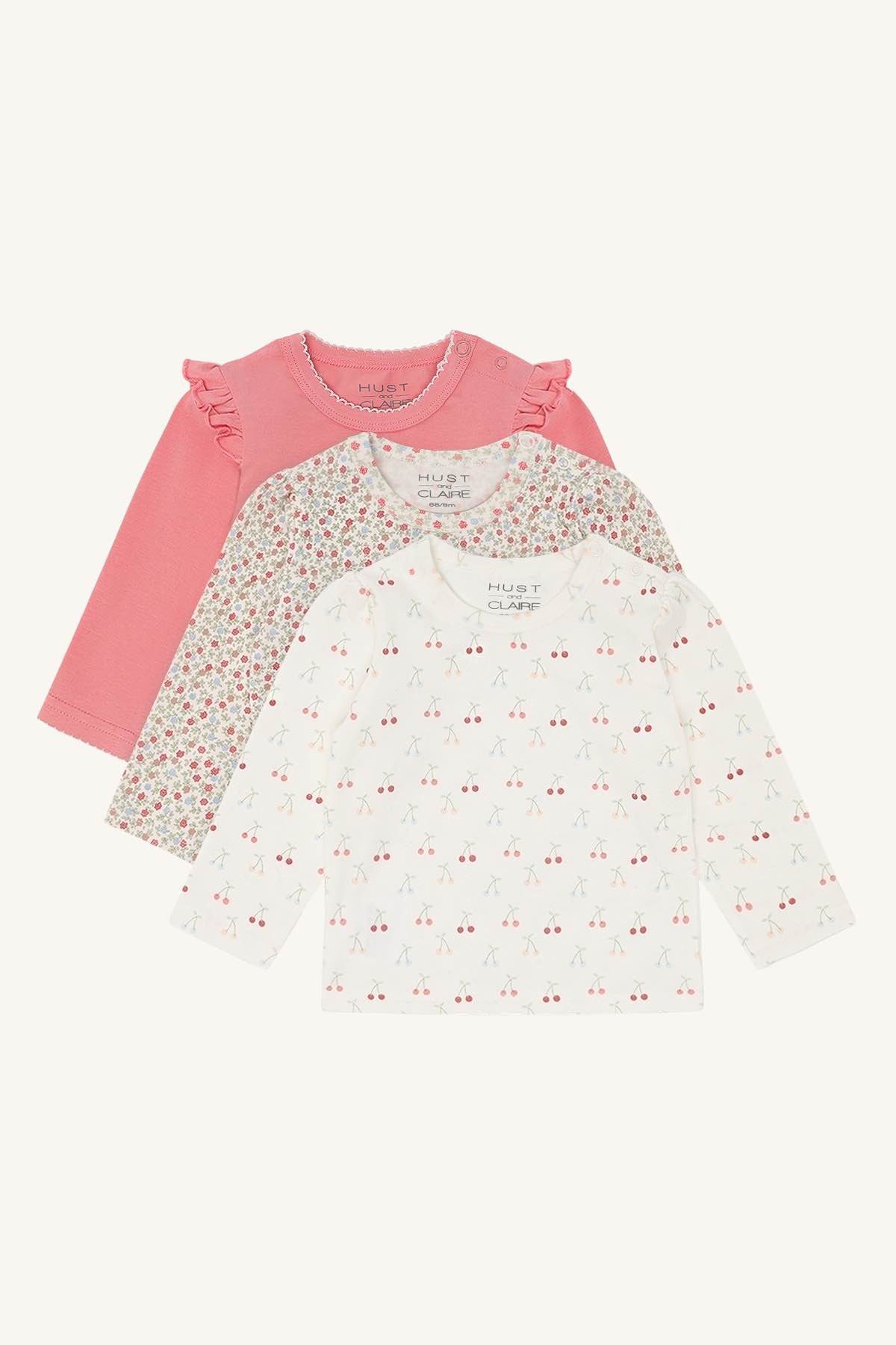 Hust & Claire Langarmshirt 3er Set Alda Spring