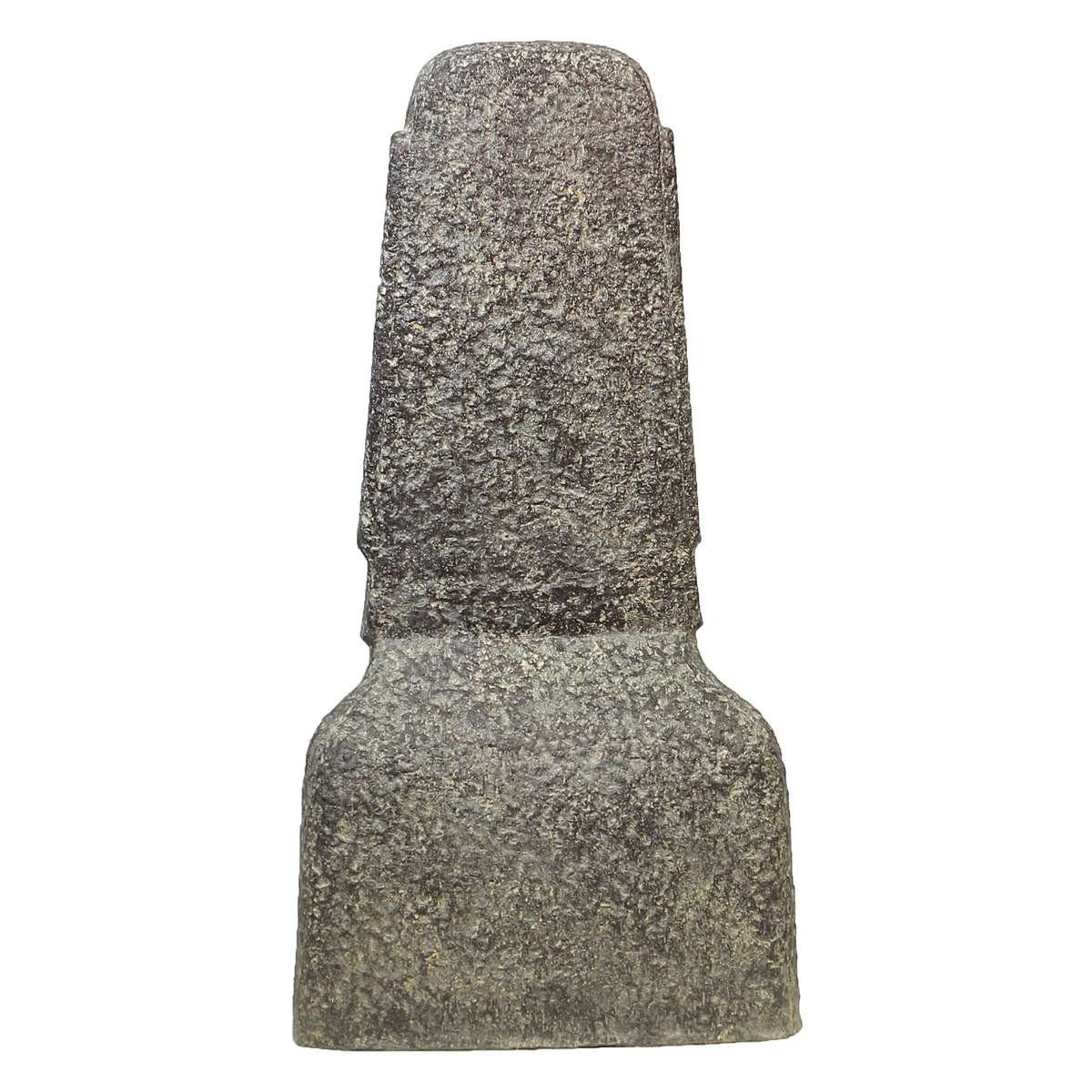 Oriental Galerie Dekofigur Moai Osterinsel in Handarbeit St), Ursprungsland Stein Lavastein Herstellung Figur traditionelle (1 100 cm im