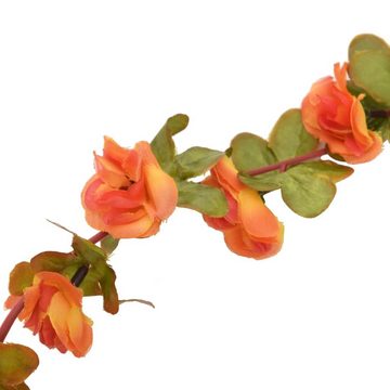 vidaXL Girlanden Künstliche Blumengirlanden 6 Stk Orange 250 cm