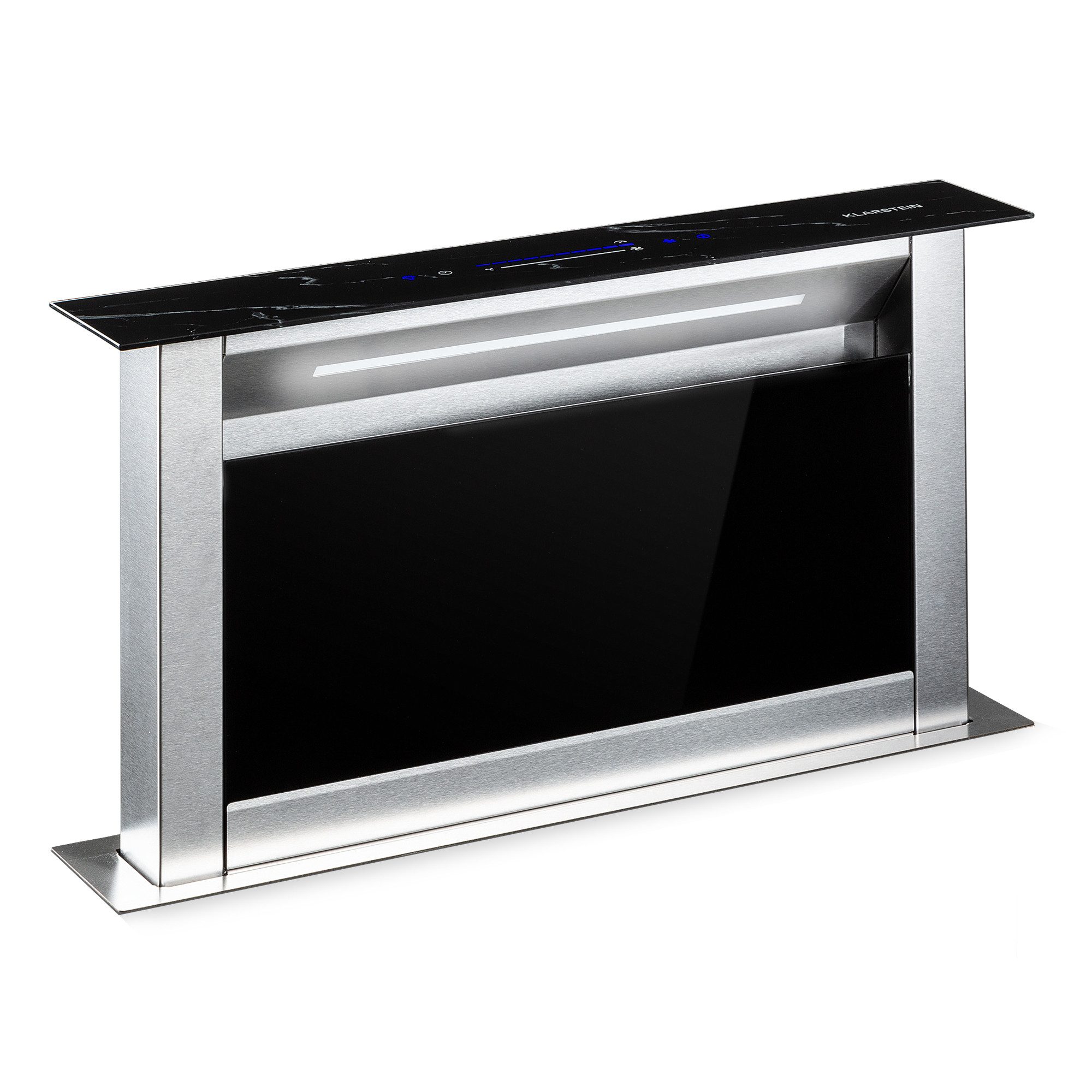 Klarstein Deckenhaube Royal Dunstabzugshaube Downdraft Abluft Umluft LED