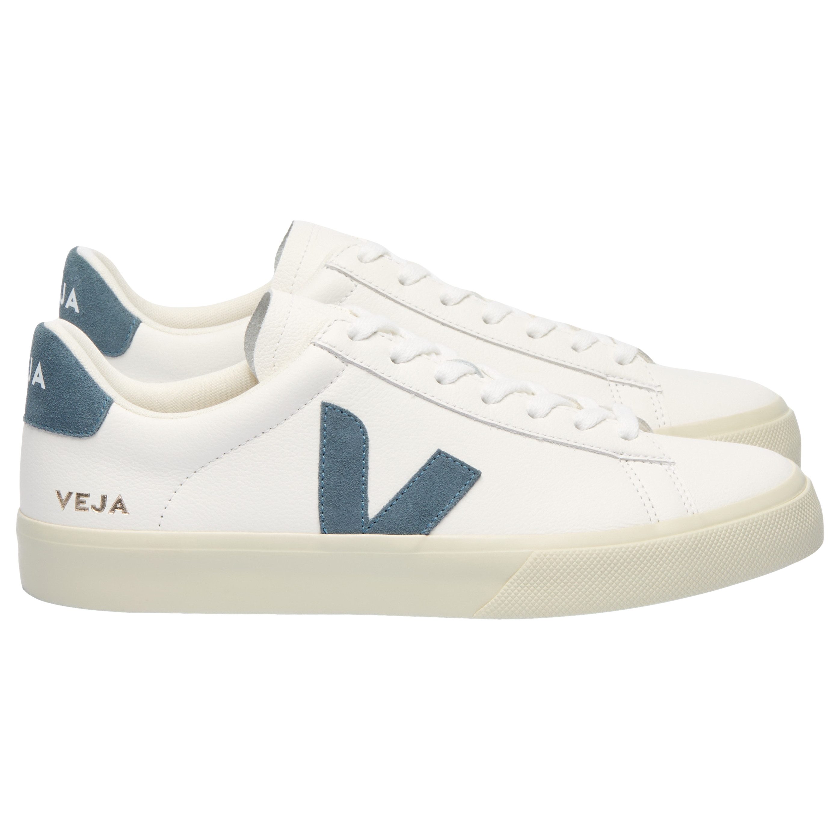 VEJA Damen-Sneaker Campo Chromfree Extra White California Sneaker