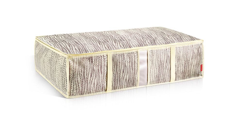 Tescoma Kleiderschutzhülle Schutzhülle für Bettdecken FANCY HOME 80 x 52 x 20 cm, cremefarbig