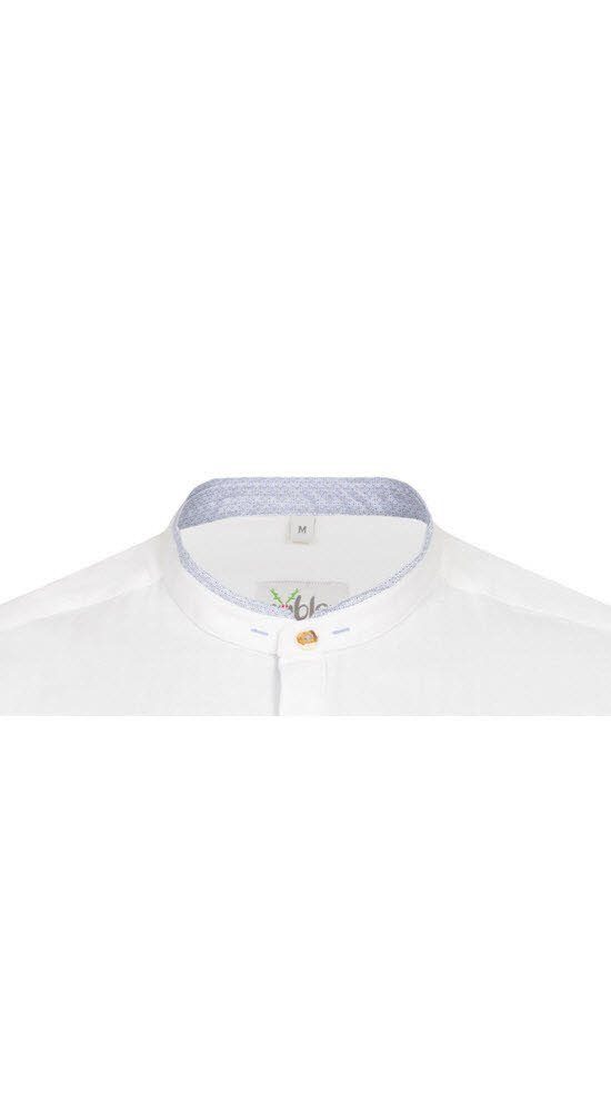 Trachtenhemd Nübler Nübler in Weiß von Trachtenhemd Pino Langarm Blau