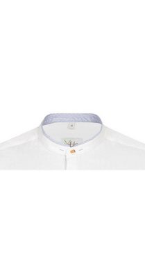 Nübler Trachtenhemd Trachtenhemd Langarm Pino in Weiß Blau von Nübler