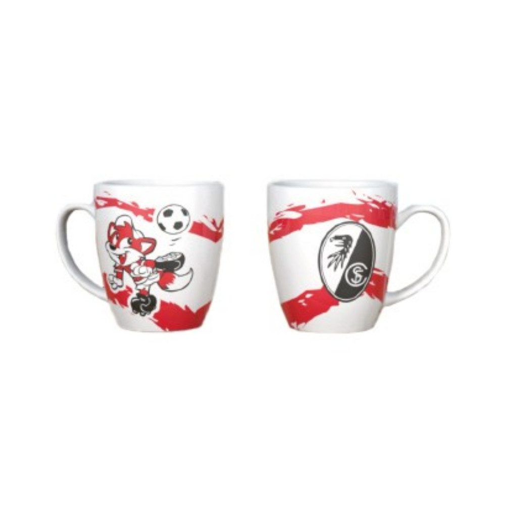 SC Freiburg Becher SC Freiburg Tasse "Kids", Keramik / Porzellan