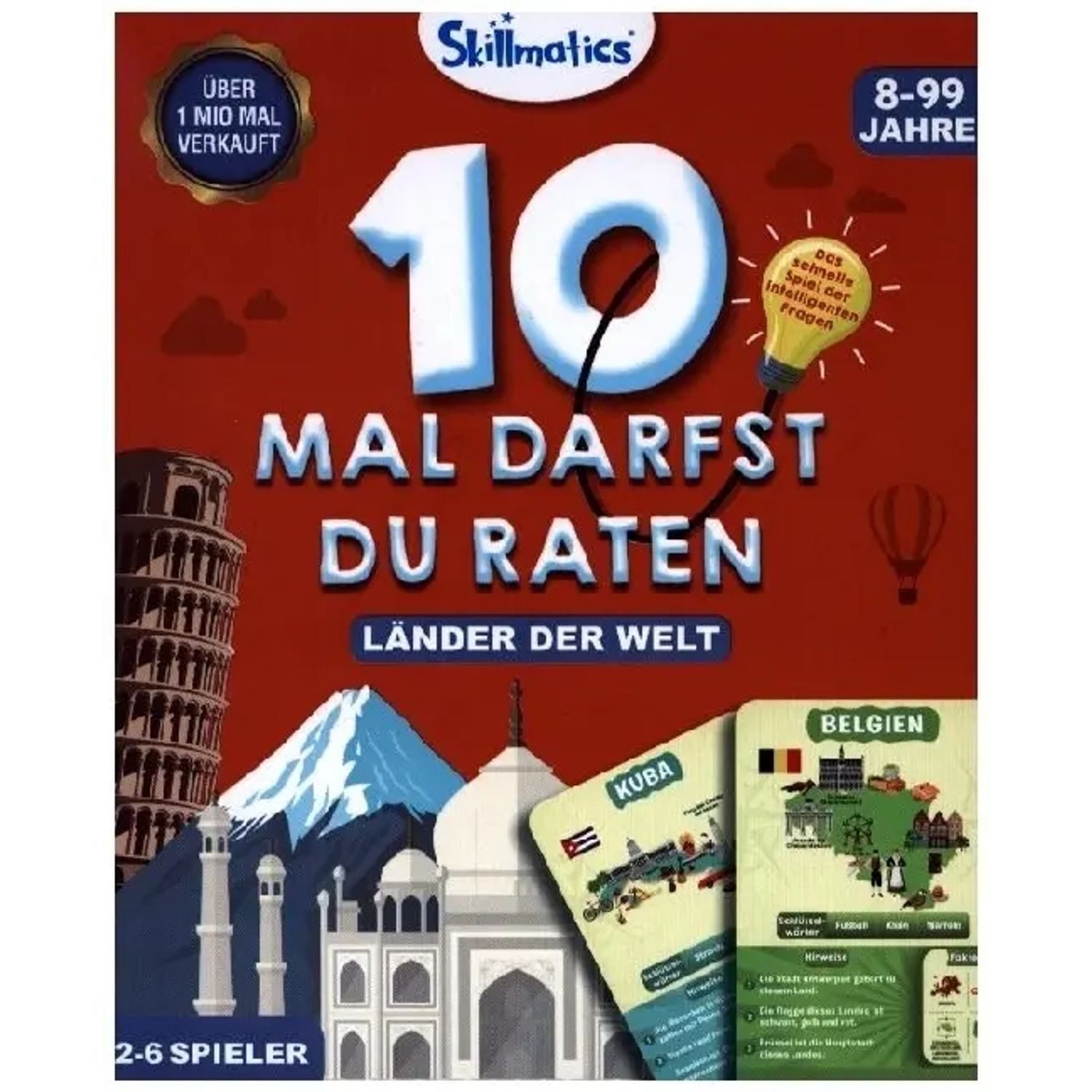 HCM KINZEL Spiel Länder der Welt - 10 Mal darfst du raten