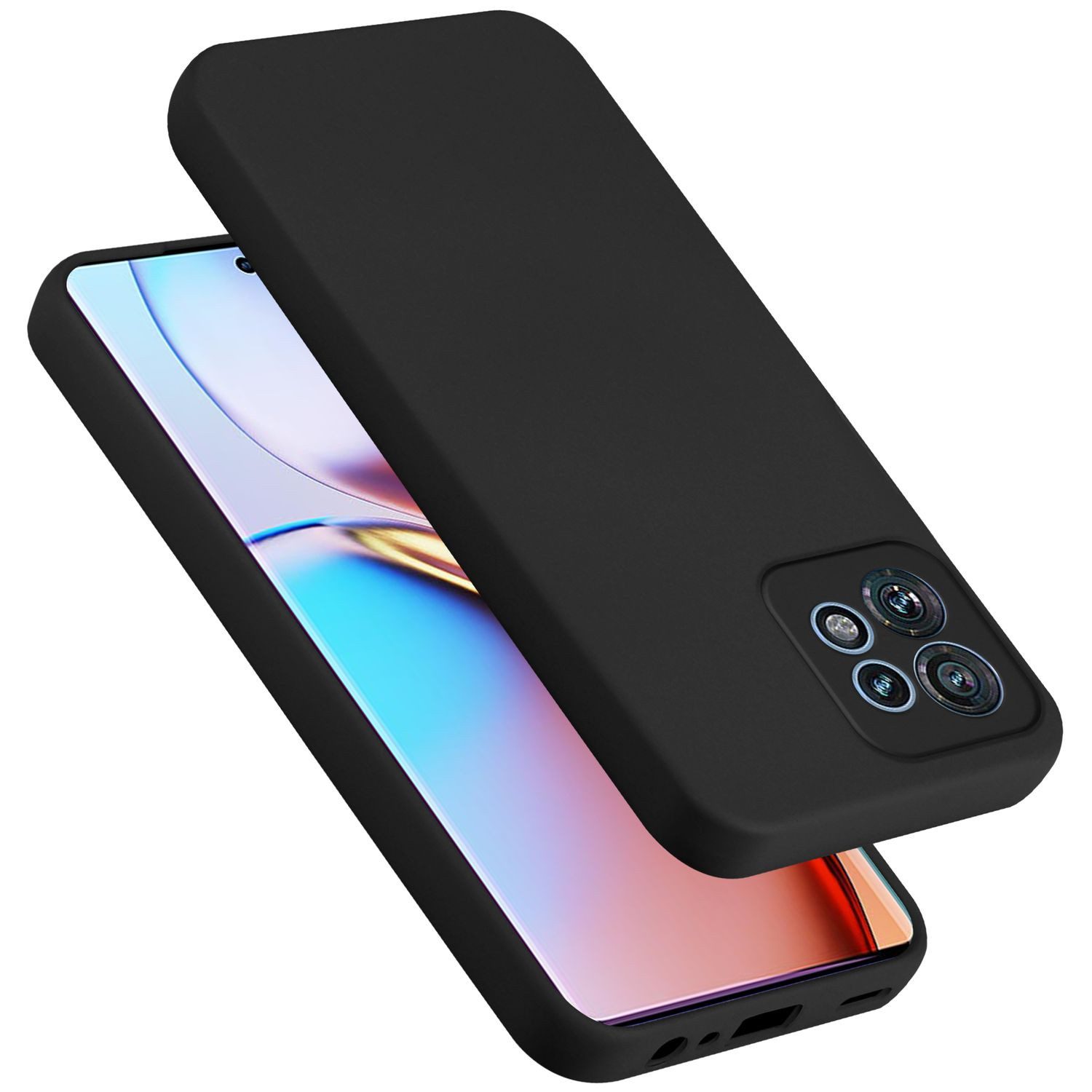 Cadorabo Handyhülle für Motorola Edge 40 Pro Hülle Motorola Edge 40 Pro, Flexible Hülle TPU Silikon Schutzhülle Back Cover Case