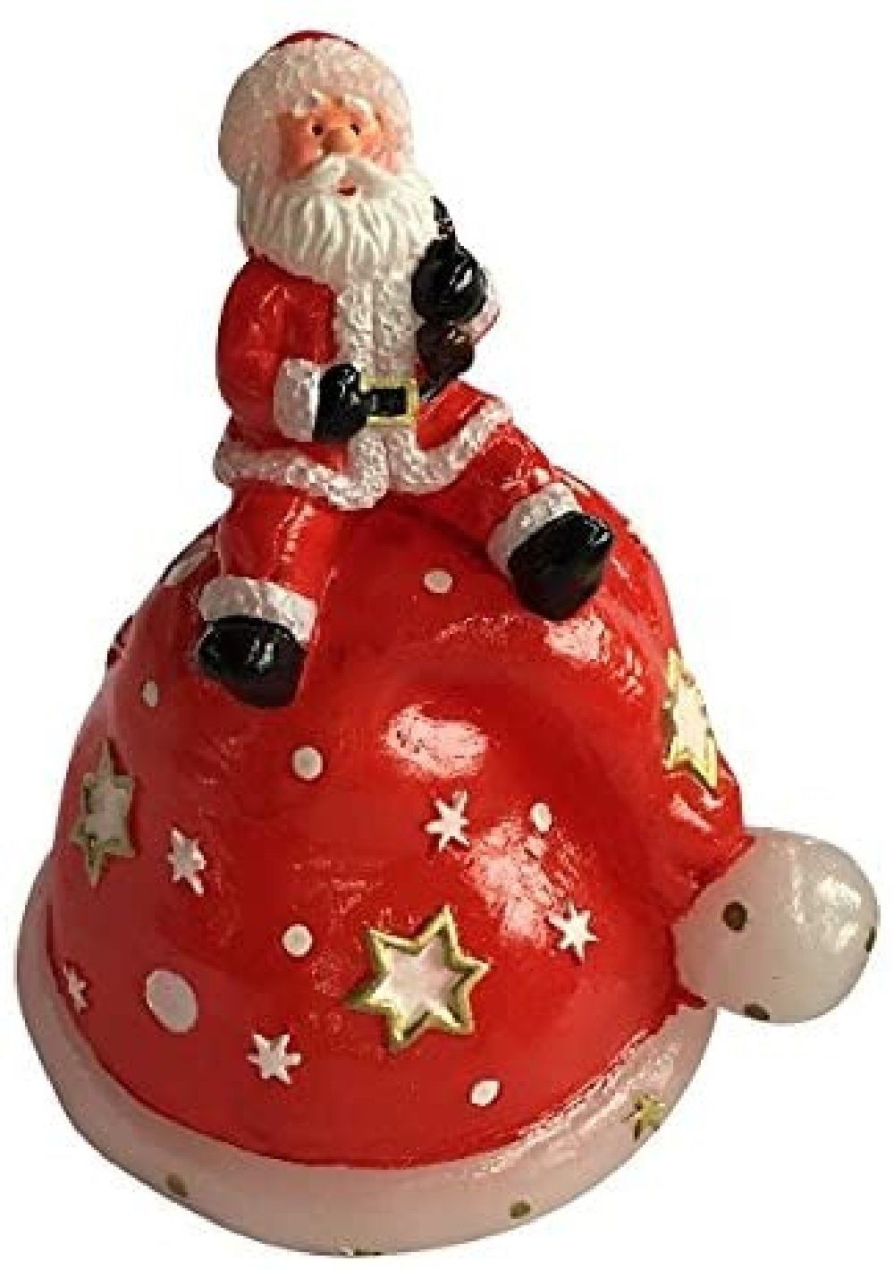 Luna24 simply great ideas... LED-Kerze LED Kerze Nikolausmütze, Weihnachten günstig online kaufen