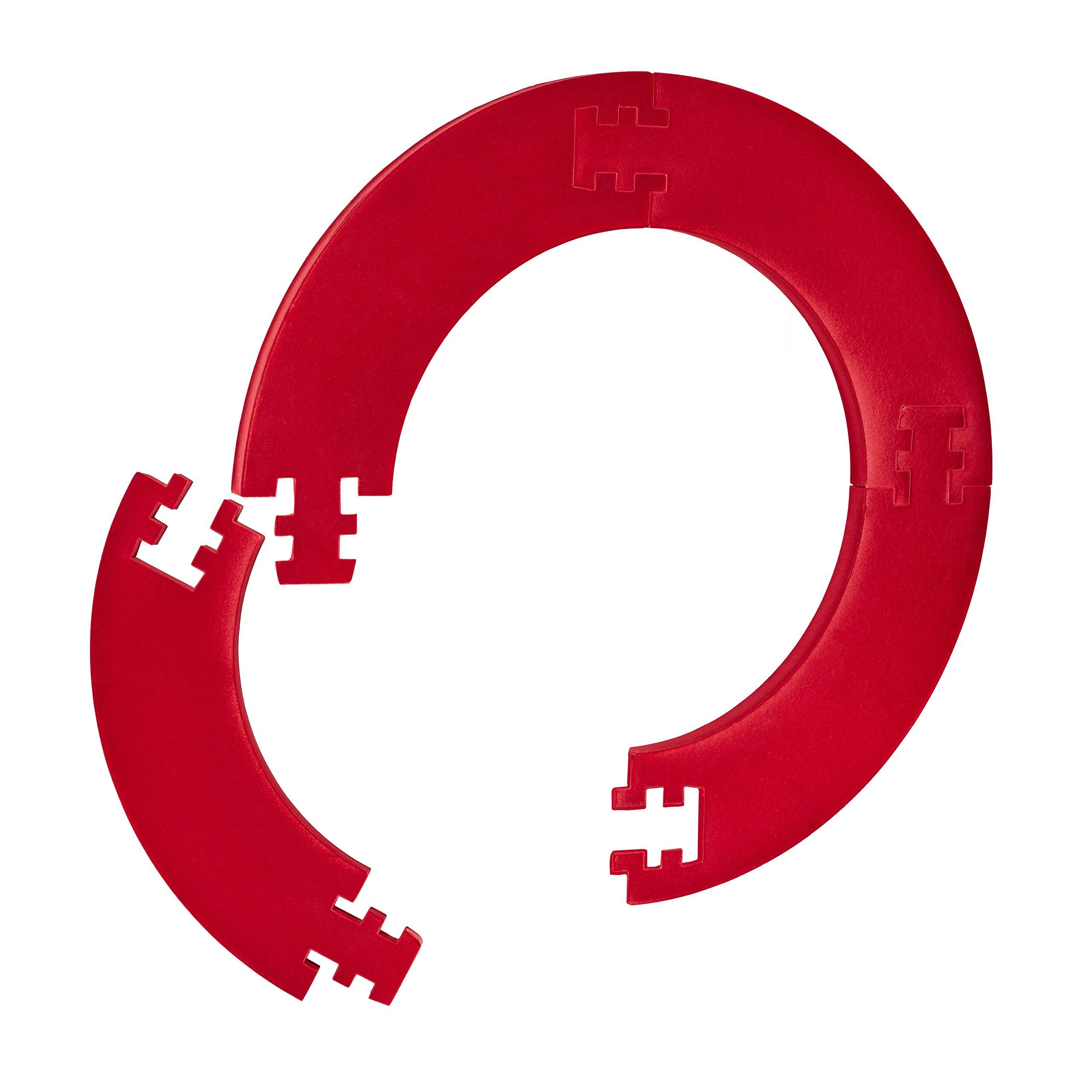 relaxdays Dart-Wandschutz Dart Catchring "R7", rot