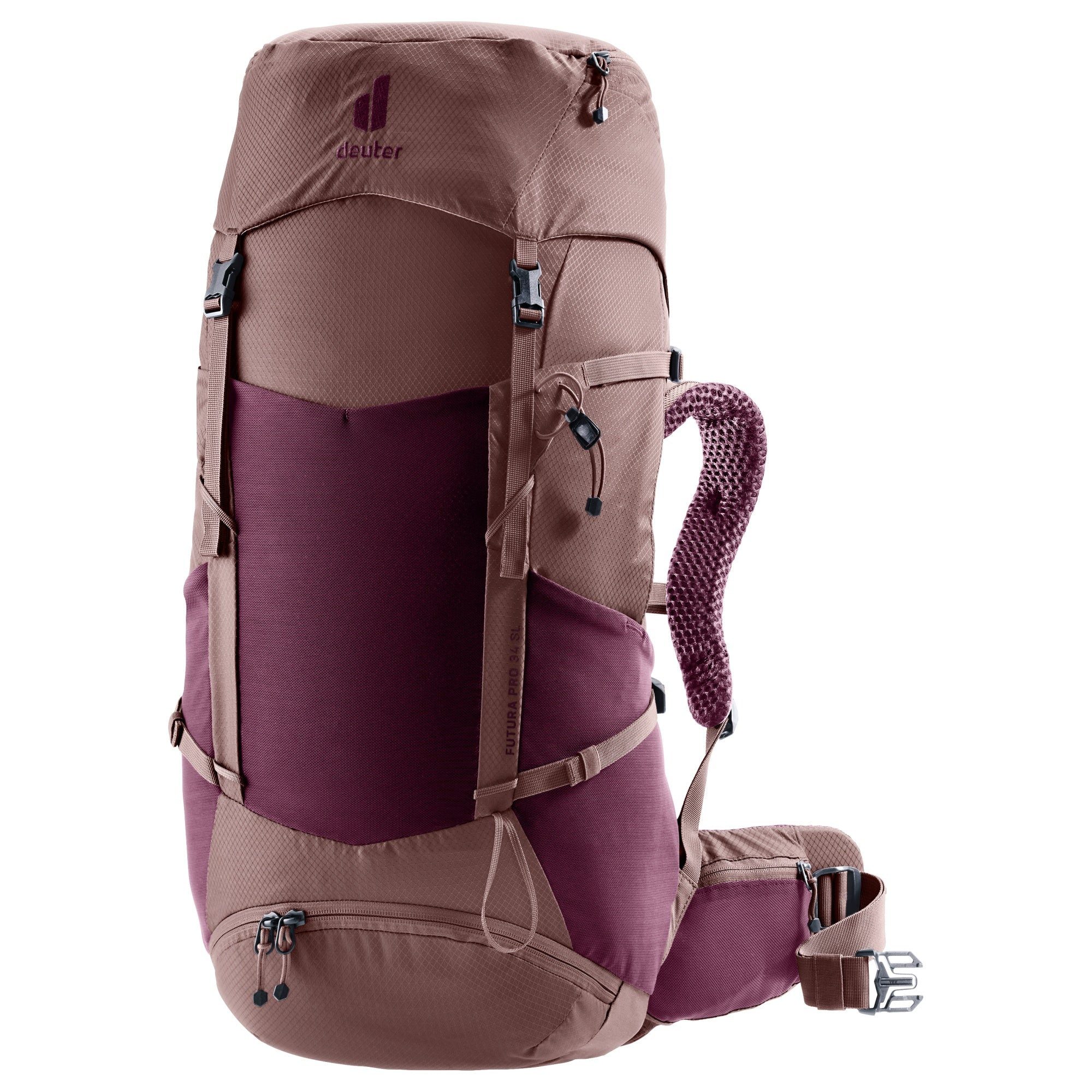 Wanderrucksack Futura Pro 34 SL - Wanderrucksack 63 cm (cassis-ashrose)