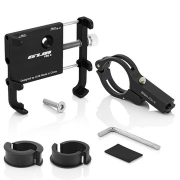 MidGard GUB Pro2 Fahrrad Handyhalterung aus Aluminium für Scooter, e-Bike Smartphone-Halterung