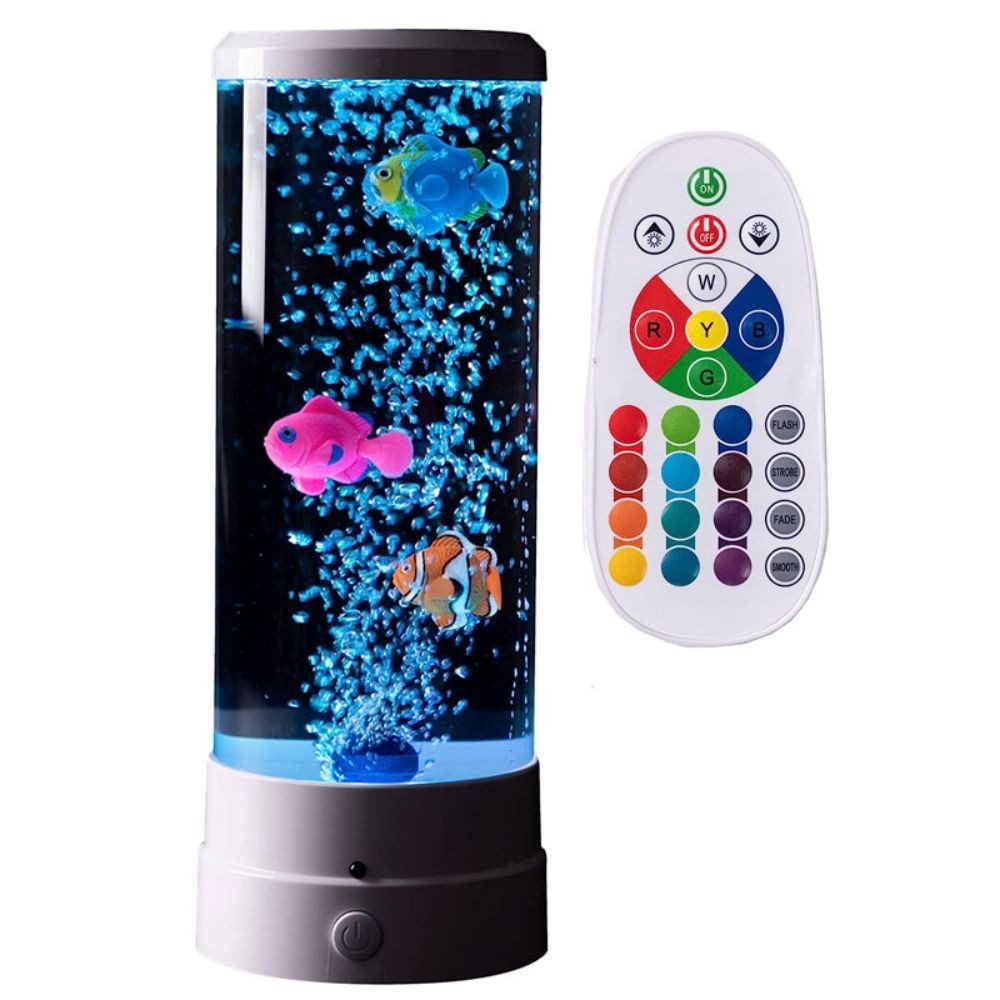 QUBEBU Tischleuchte LED Bubble Fischlampe Fantasie-Fisch, günstig online kaufen